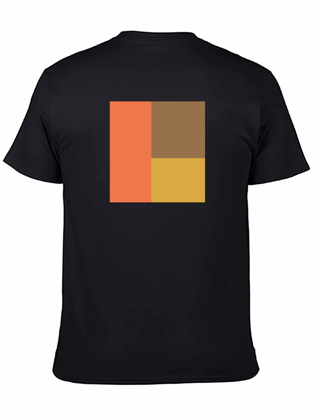 Modern Block Graphic Tee - Stylish Casual Wear