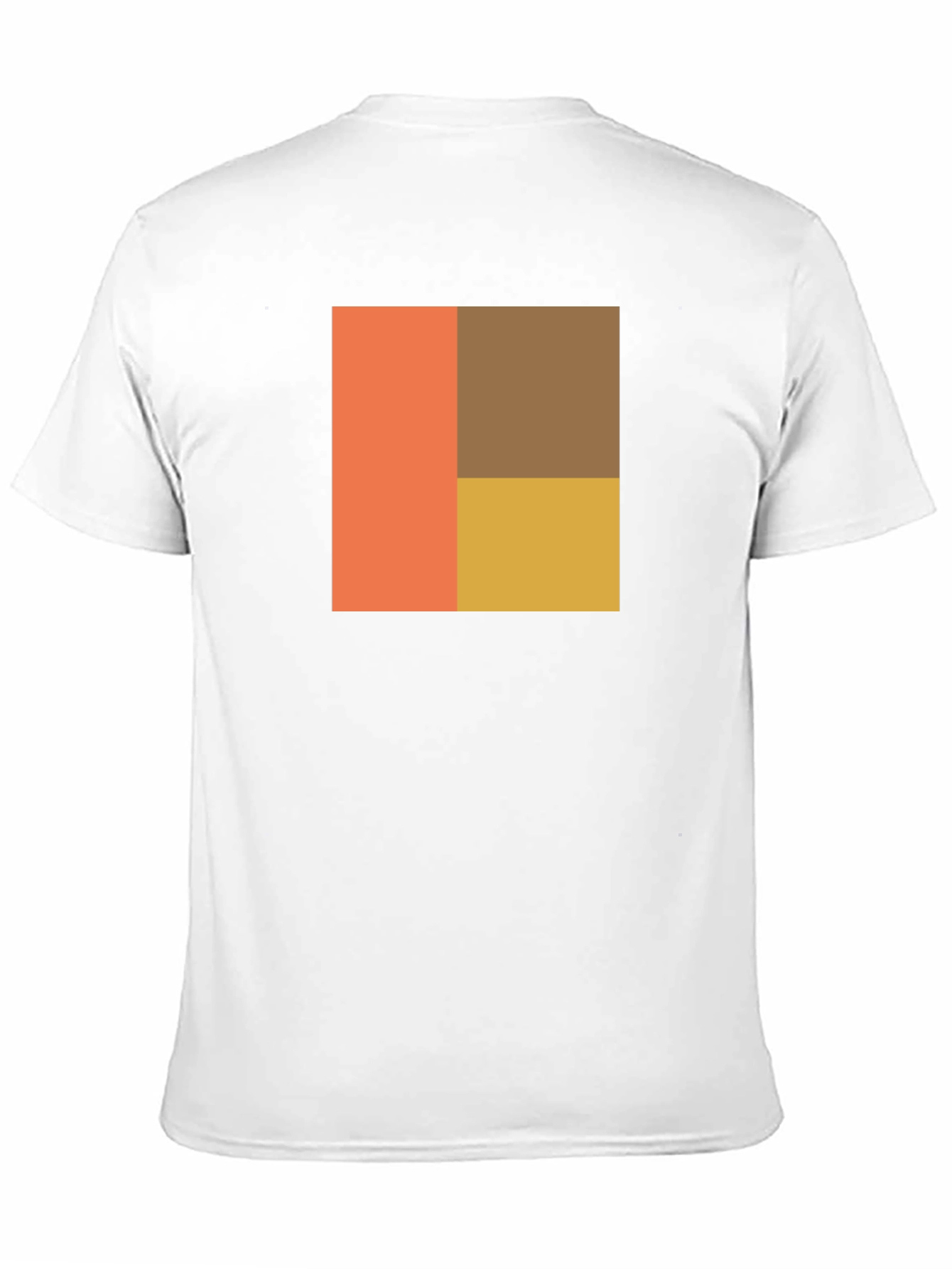 Modern Block Graphic Tee - Stylish Casual Wear
