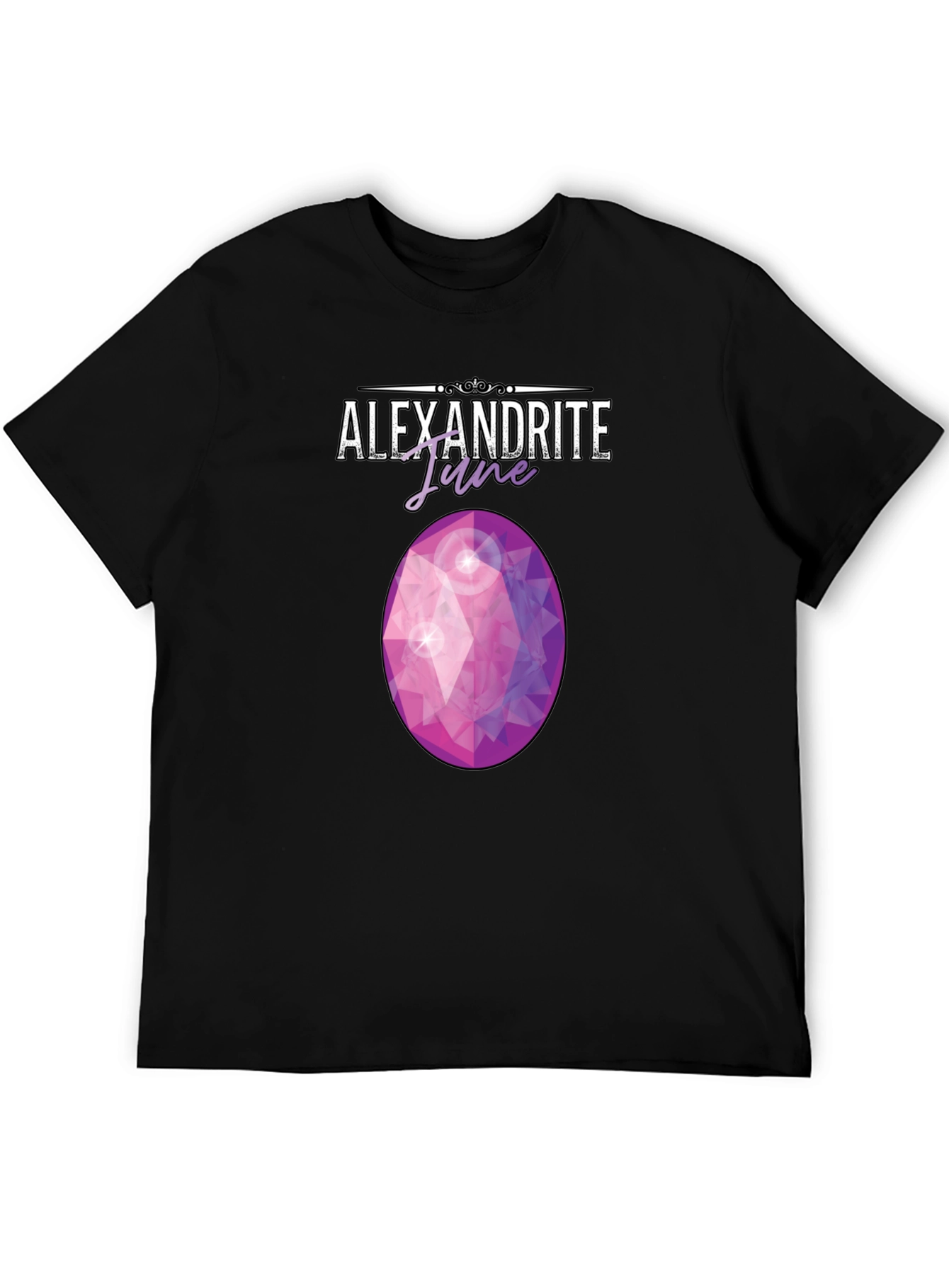 Alexandrite June Gemstone Graphic Tee - Trendy