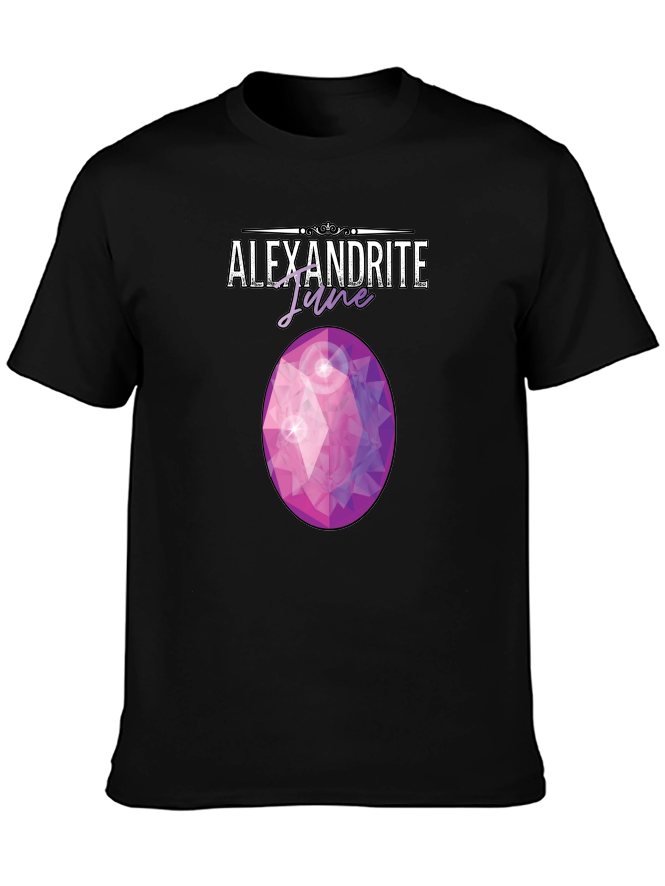 Alexandrite June Gemstone Graphic Tee - Trendy
