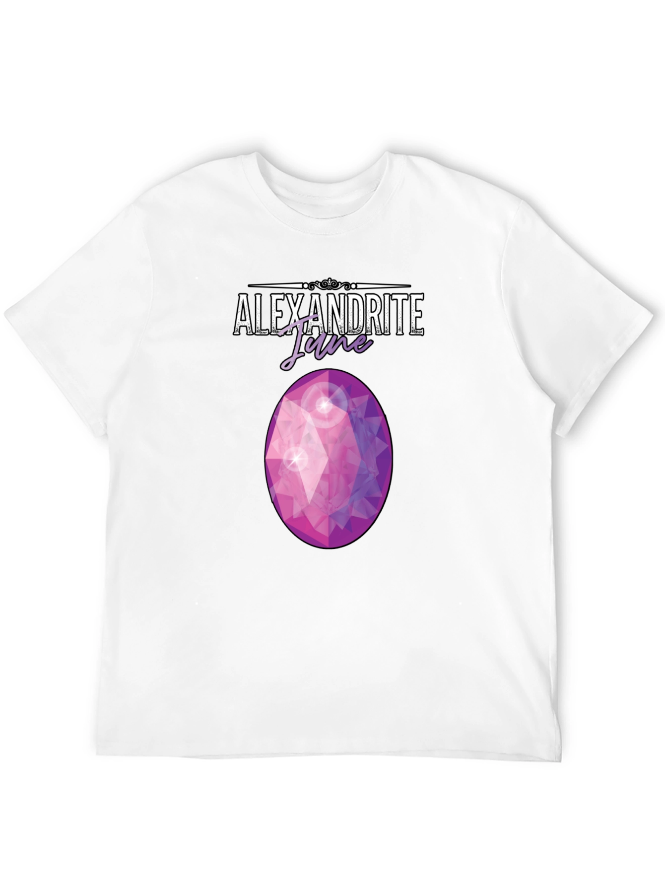 Alexandrite June Gemstone Graphic Tee - Trendy