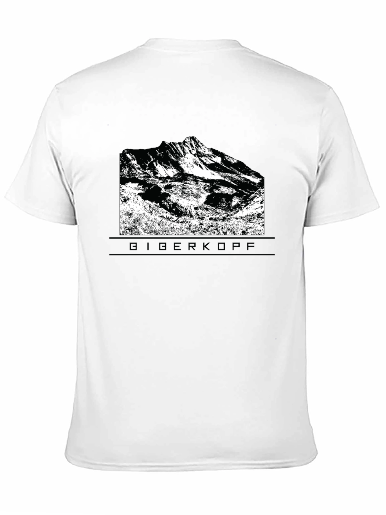 Biberkopf Graphic Tee - Mountain Design