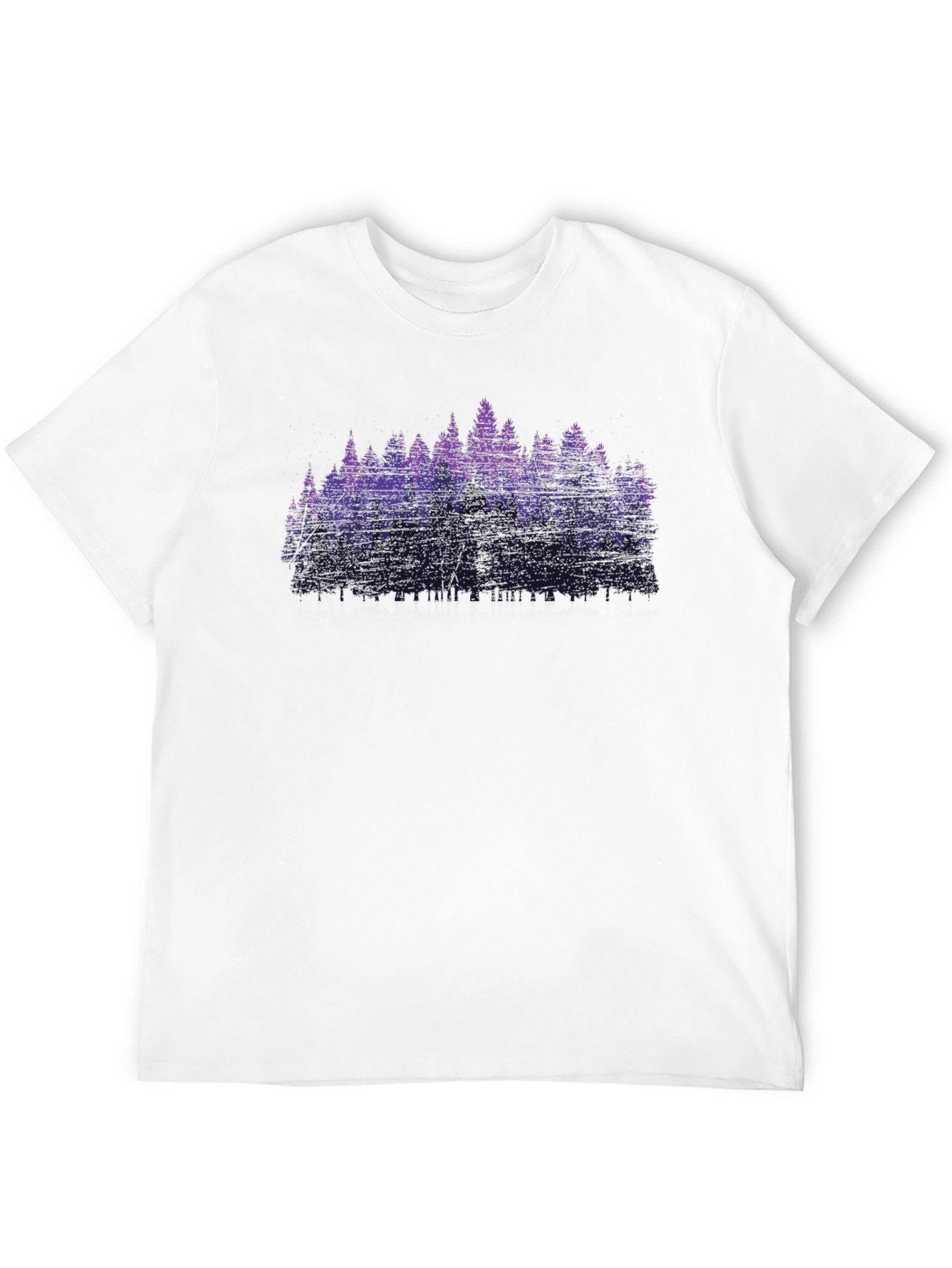 Starry Night Forest Graphic Tee