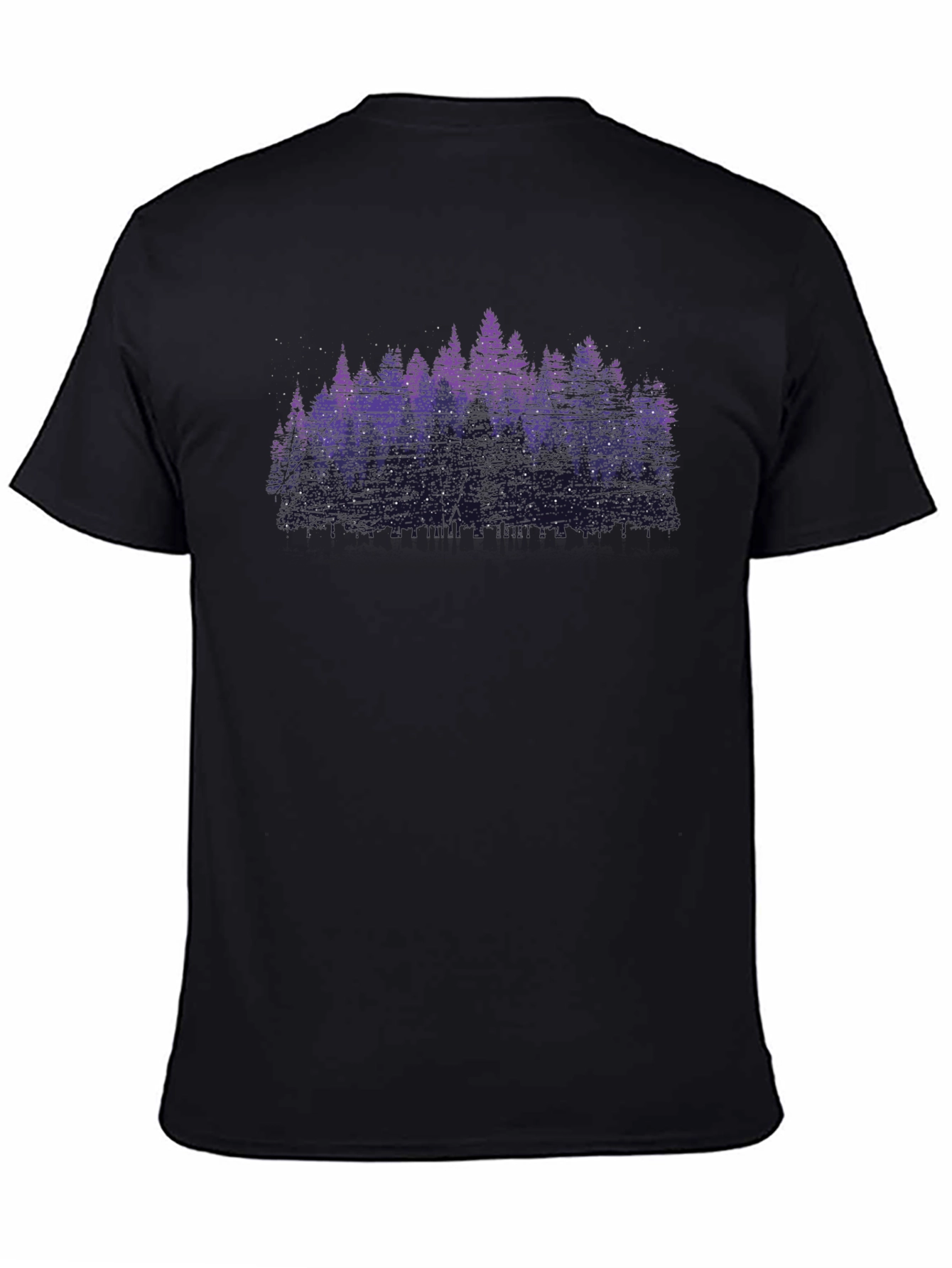 Starry Night Forest Graphic Tee
