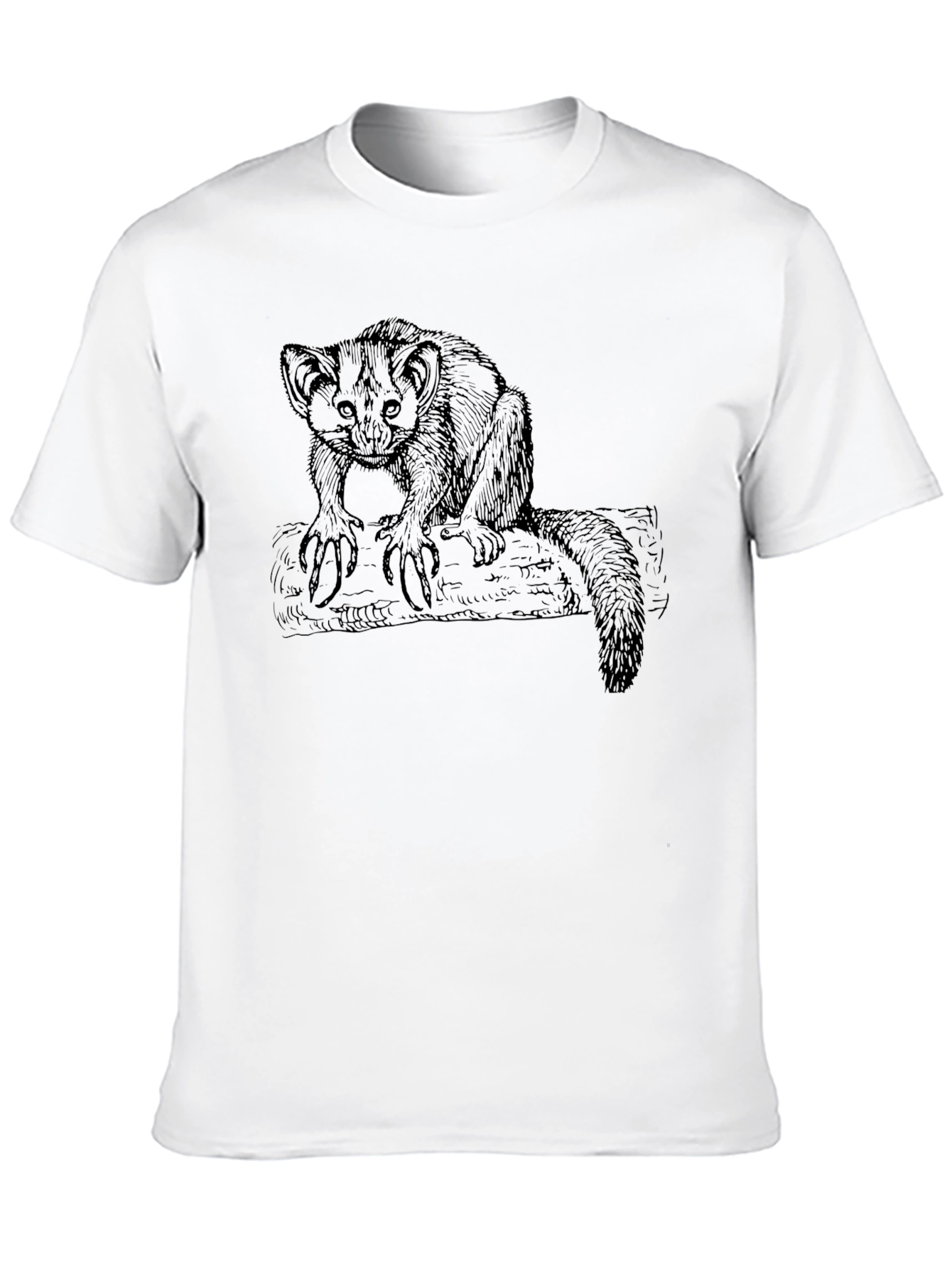 Aye-Aye Lemur Graphic Tee - Unique Wildlife Design
