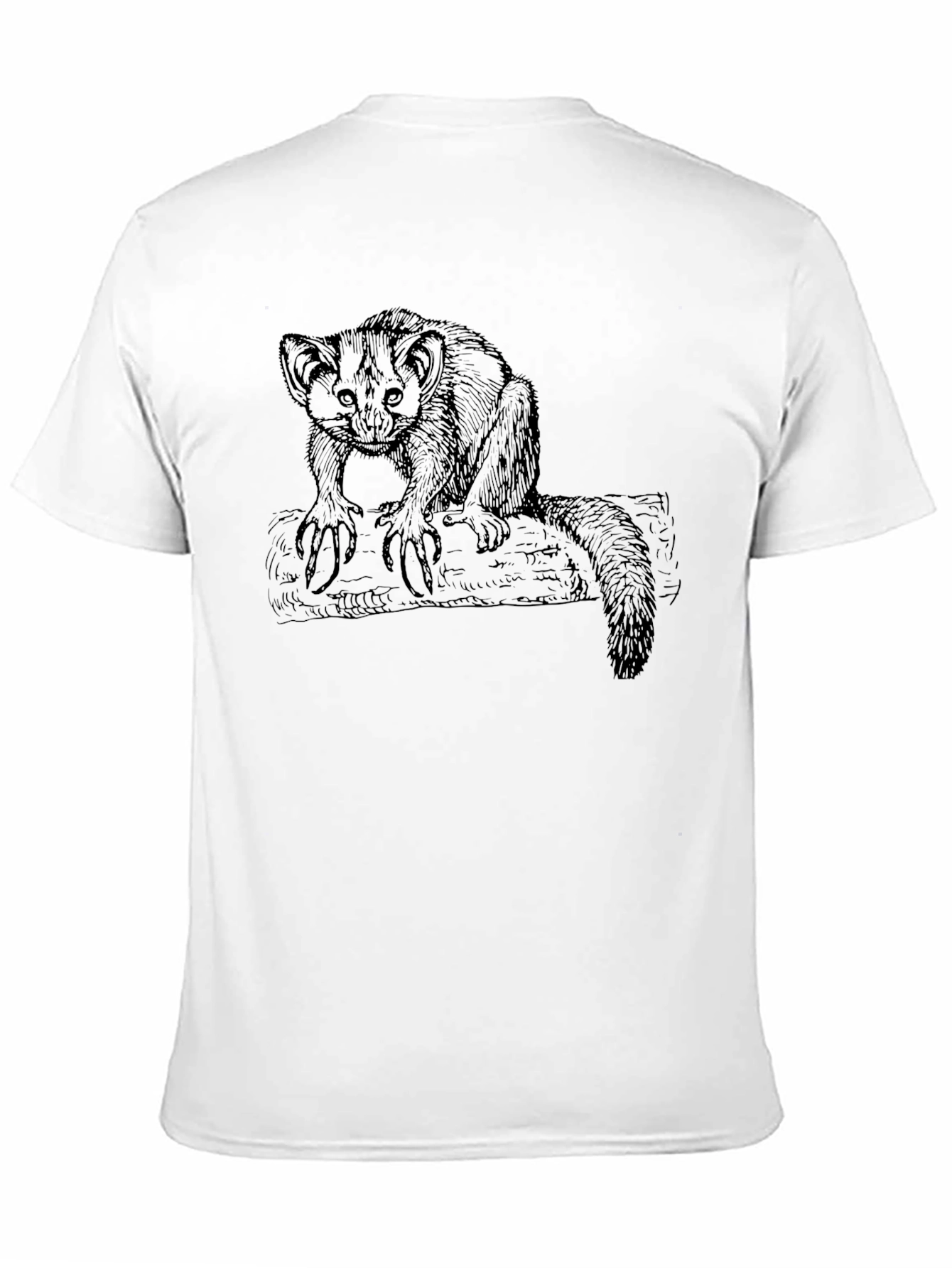 Aye-Aye Lemur Graphic Tee - Unique Wildlife Design