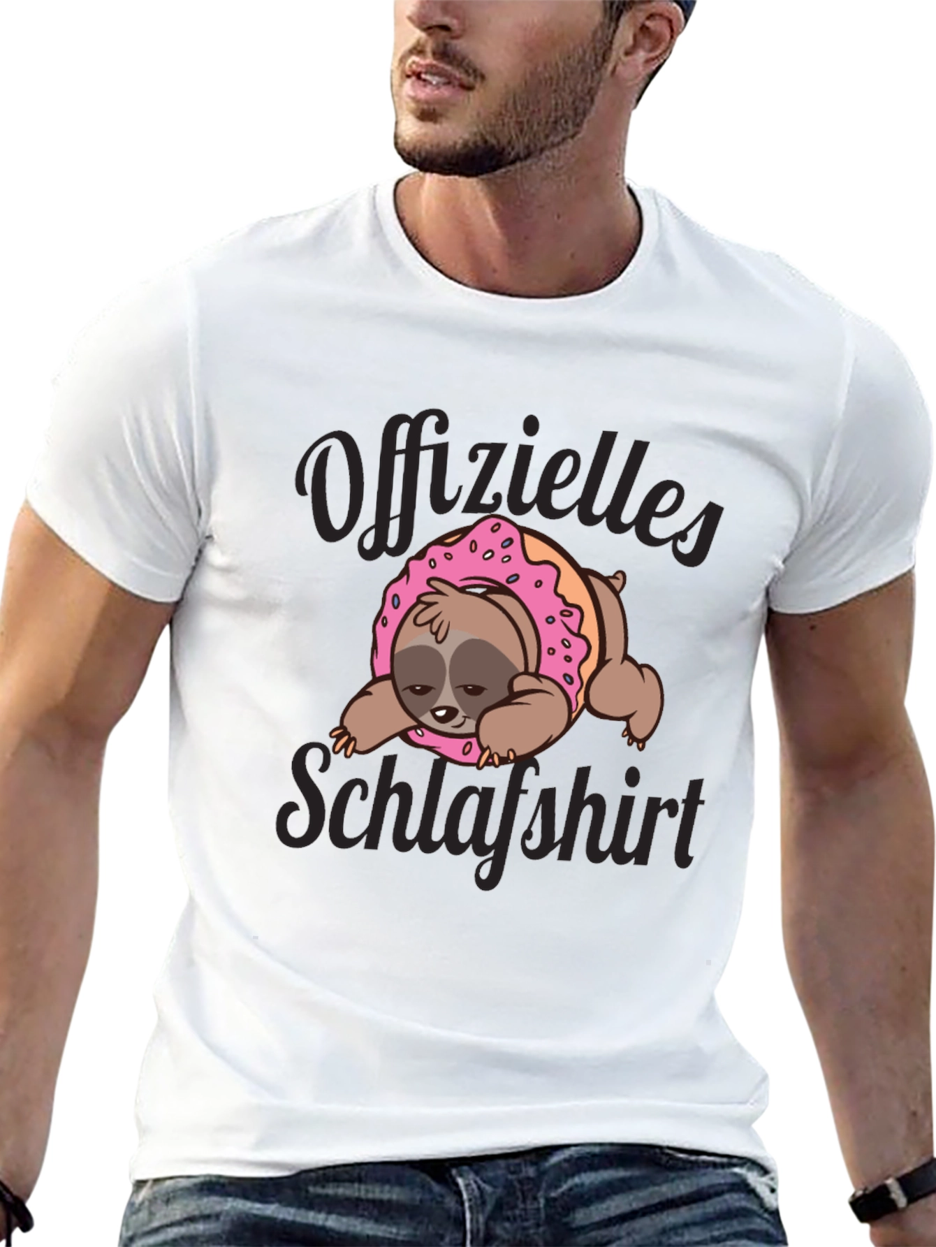 Sloth Donut T-Shirt - Official Sleep Shirt