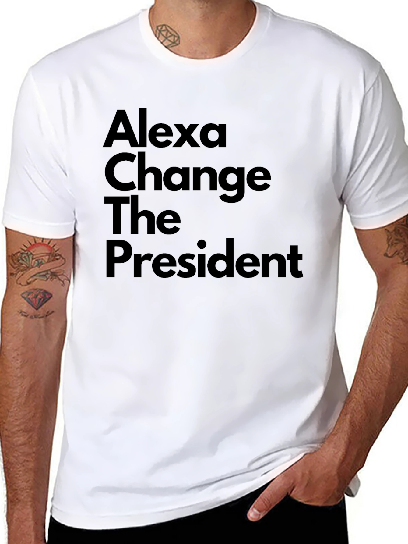 Alexa Change The President T-Shirt