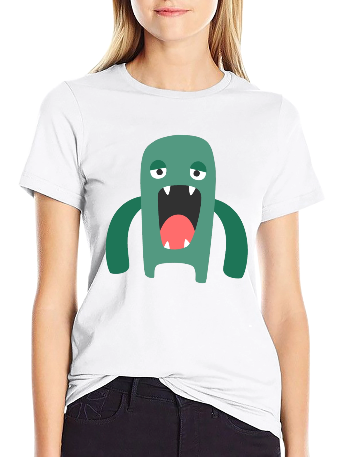 Monster Graphic Tee - Mens Black T-Shirt
