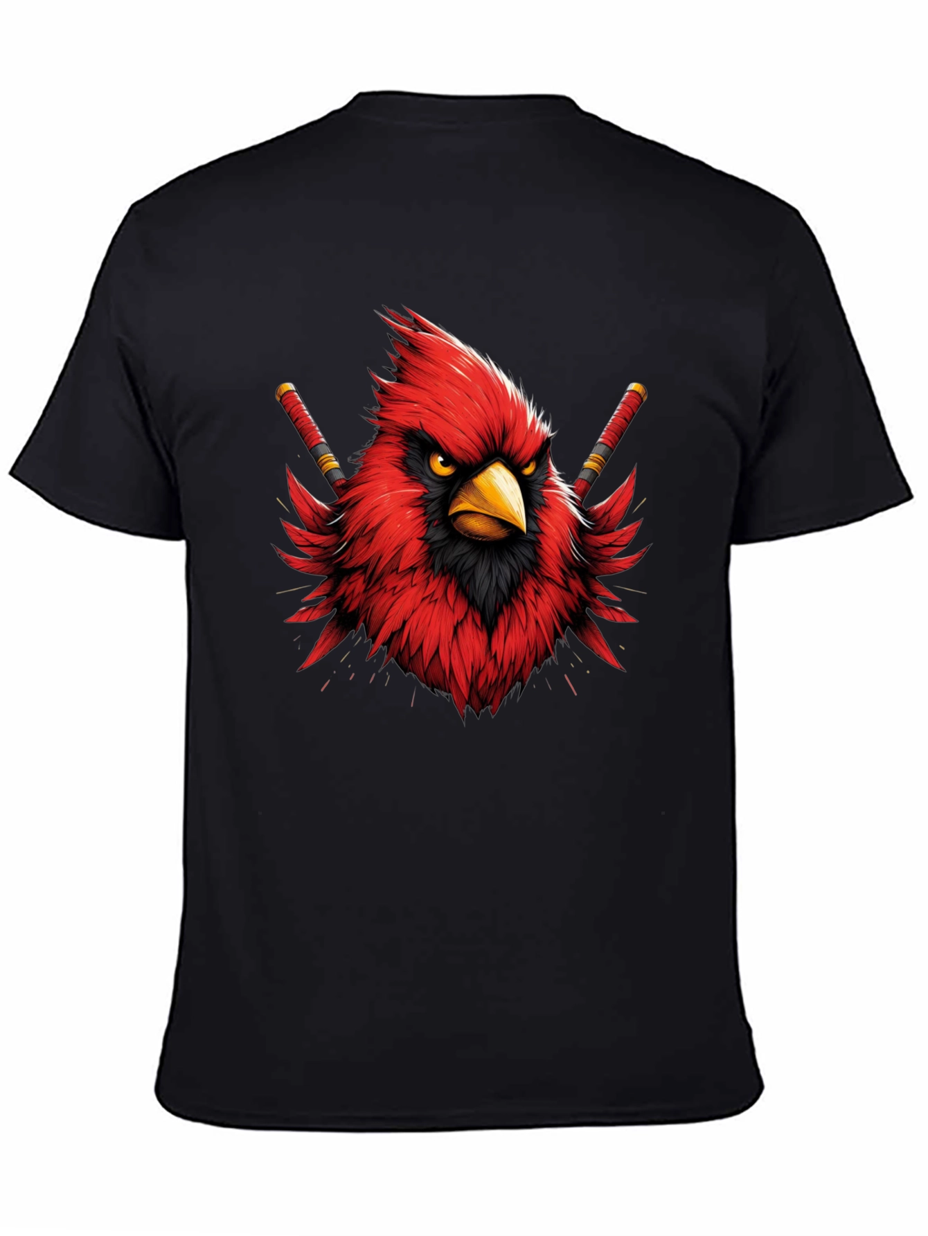 Cardinal Ninja T-Shirt - Black