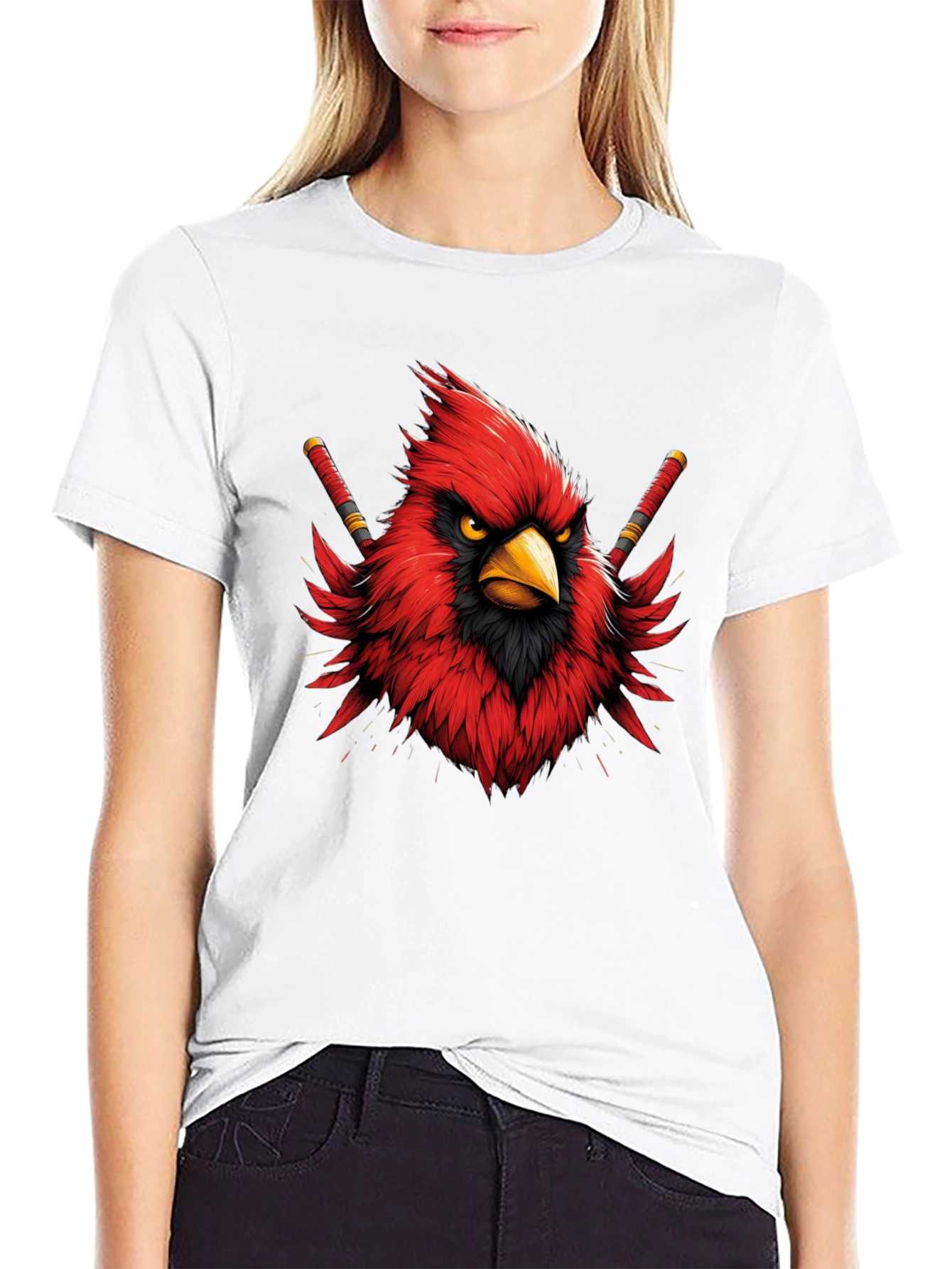 Cardinal Ninja T-Shirt - Black