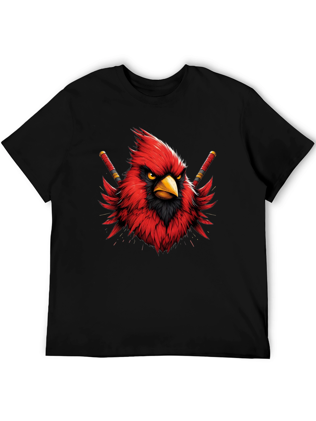 Cardinal Ninja T-Shirt - Black