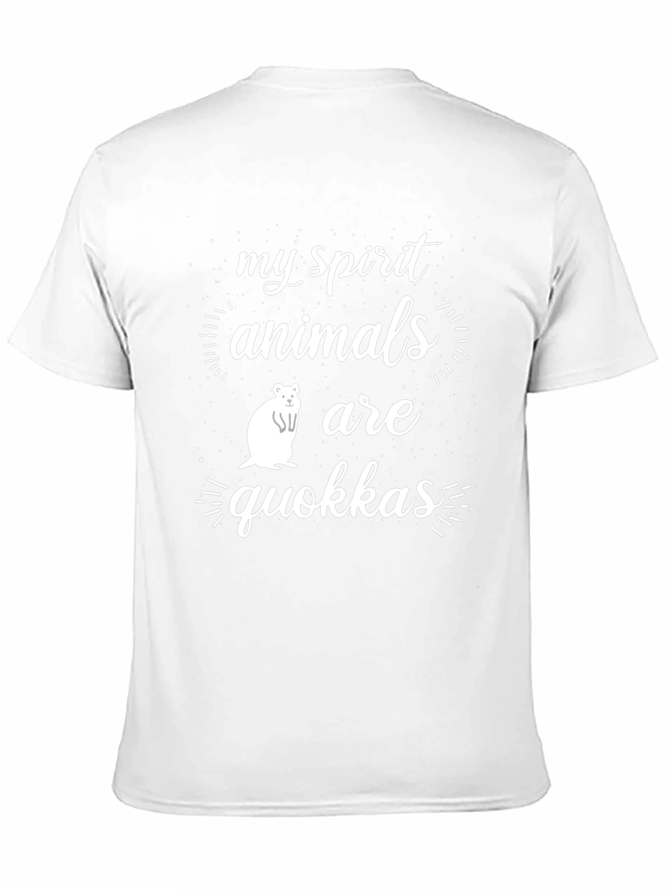 Quokka Spirit Animal T-Shirt - Cute Graphic Tee