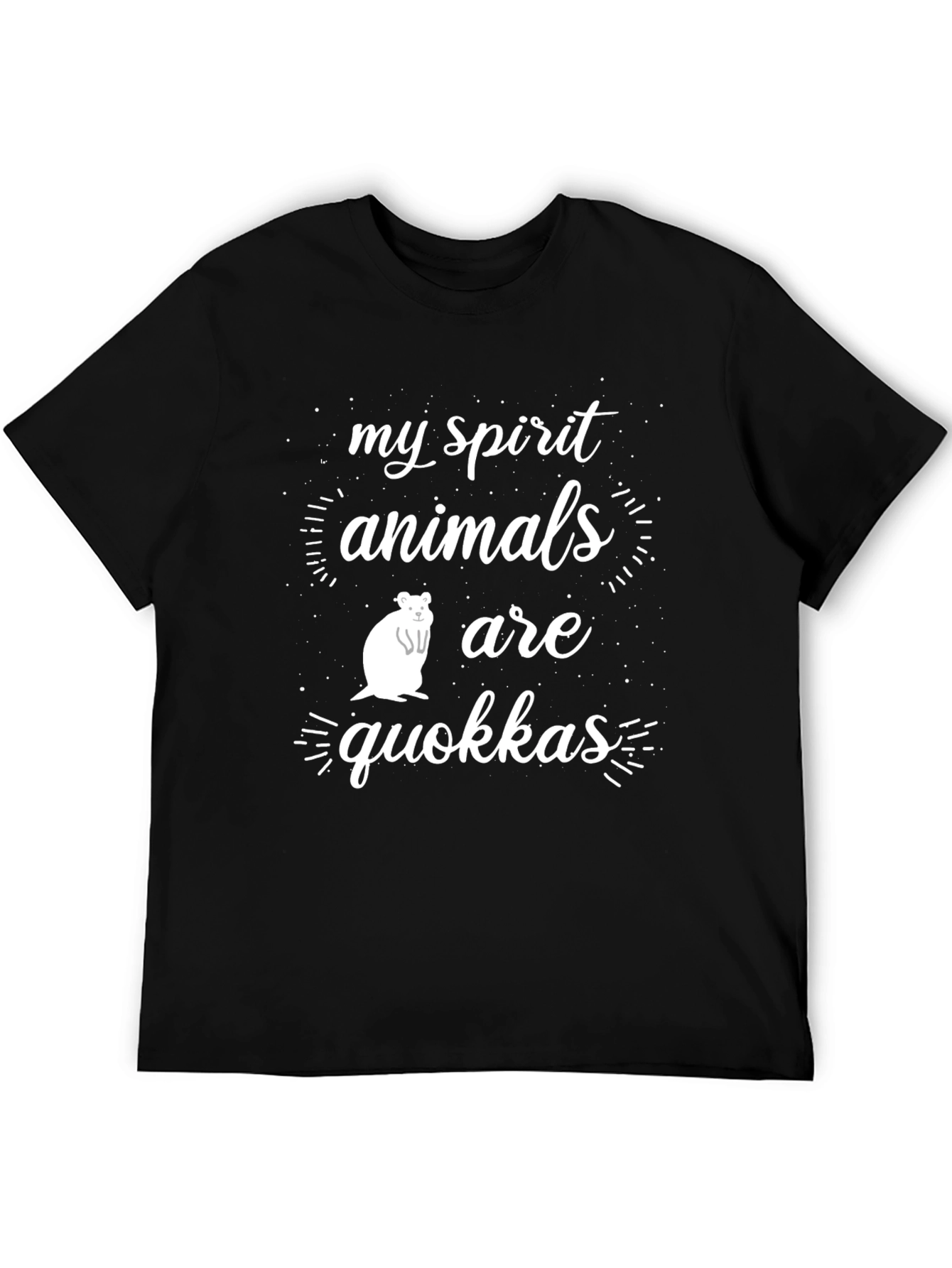 Quokka Spirit Animal T-Shirt - Cute Graphic Tee
