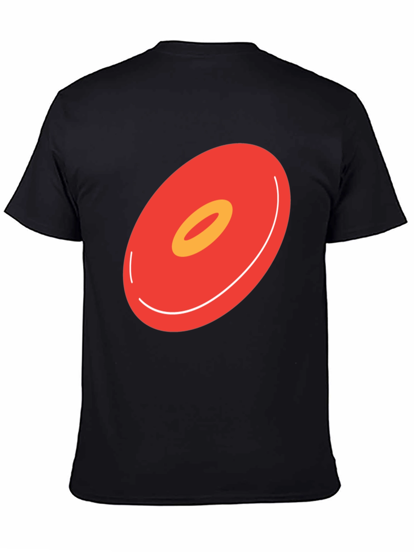 Abstract Donut Graphic T-Shirt