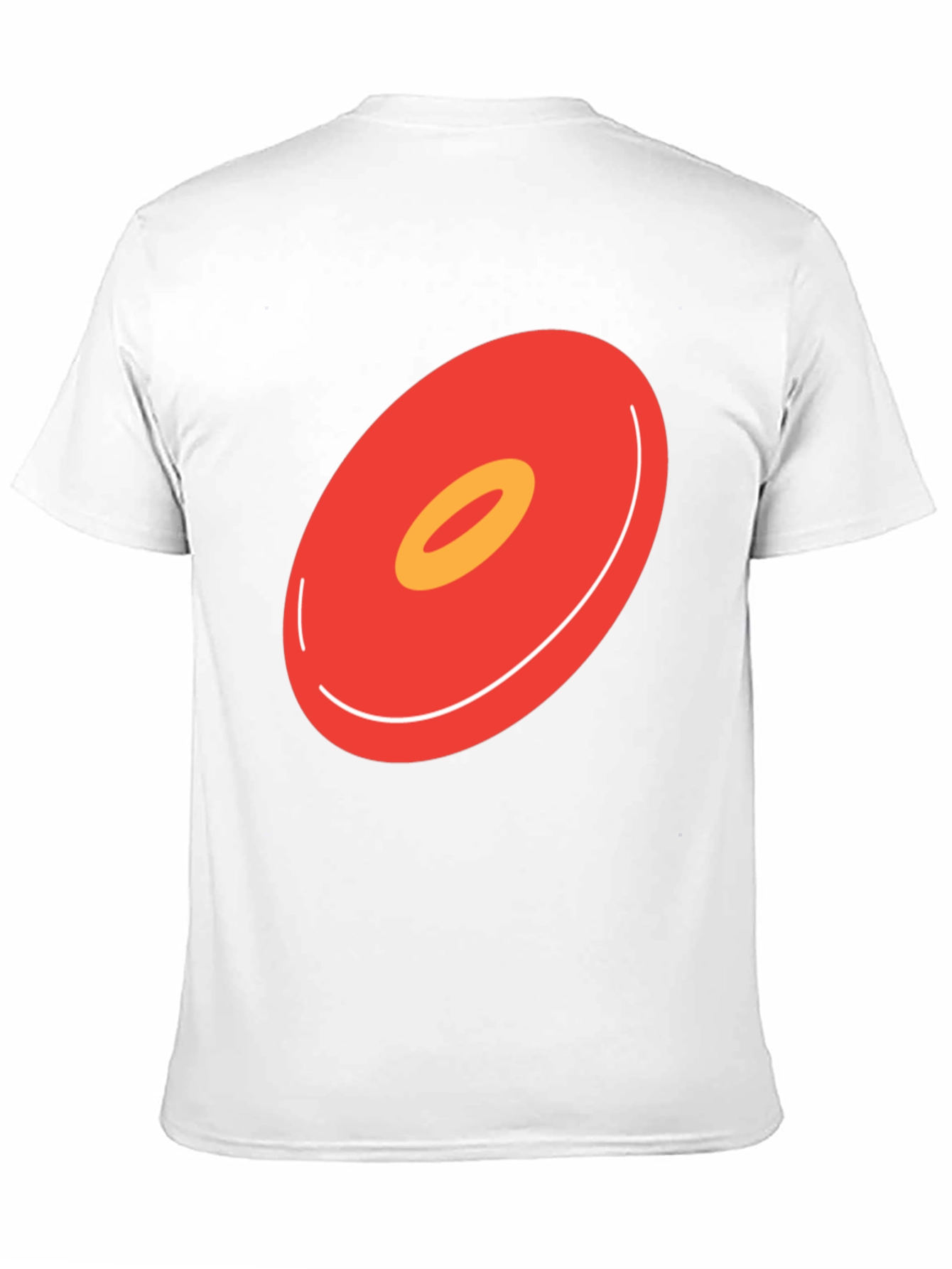 Abstract Donut Graphic T-Shirt