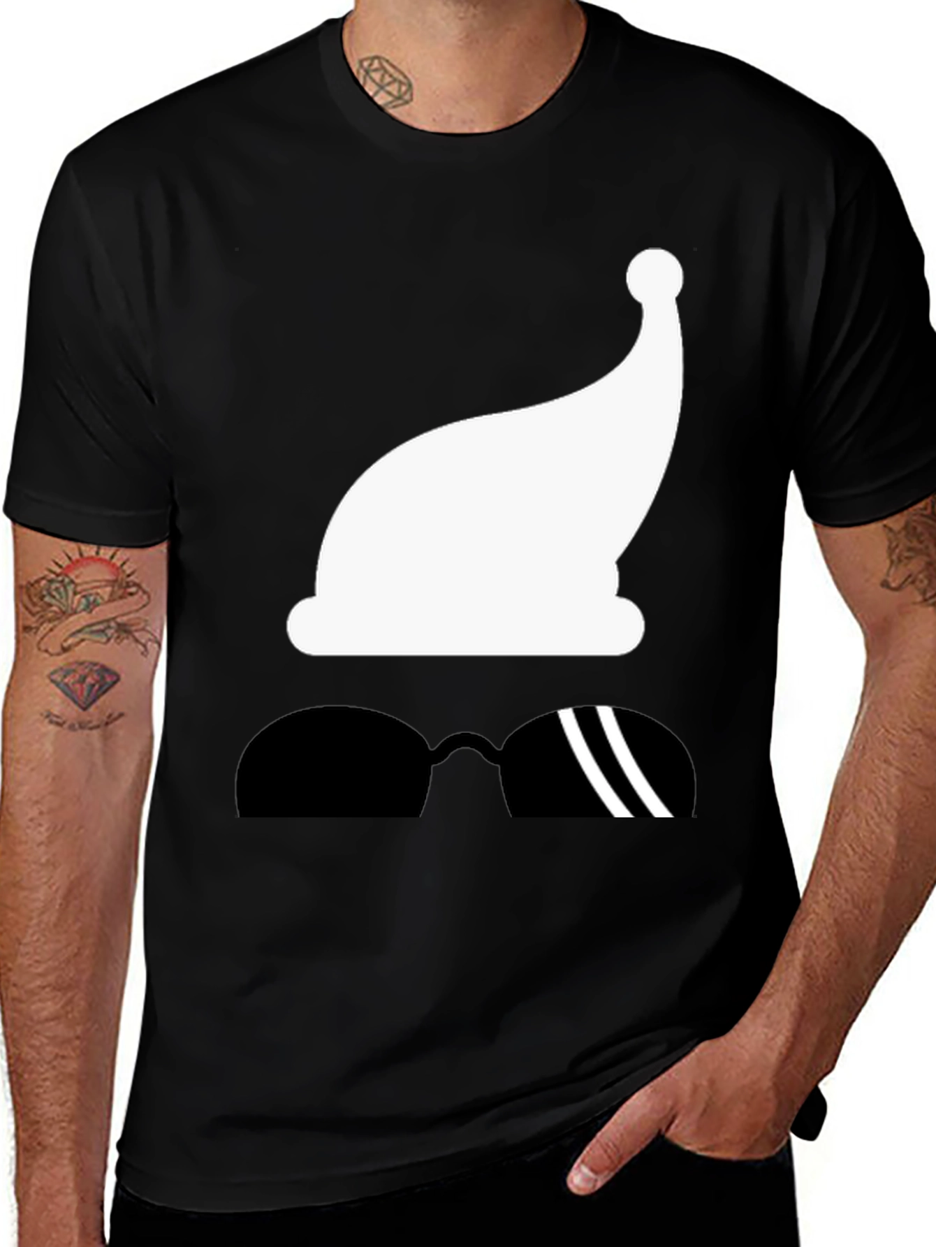 Cool Santa T-Shirt - Holiday Humor