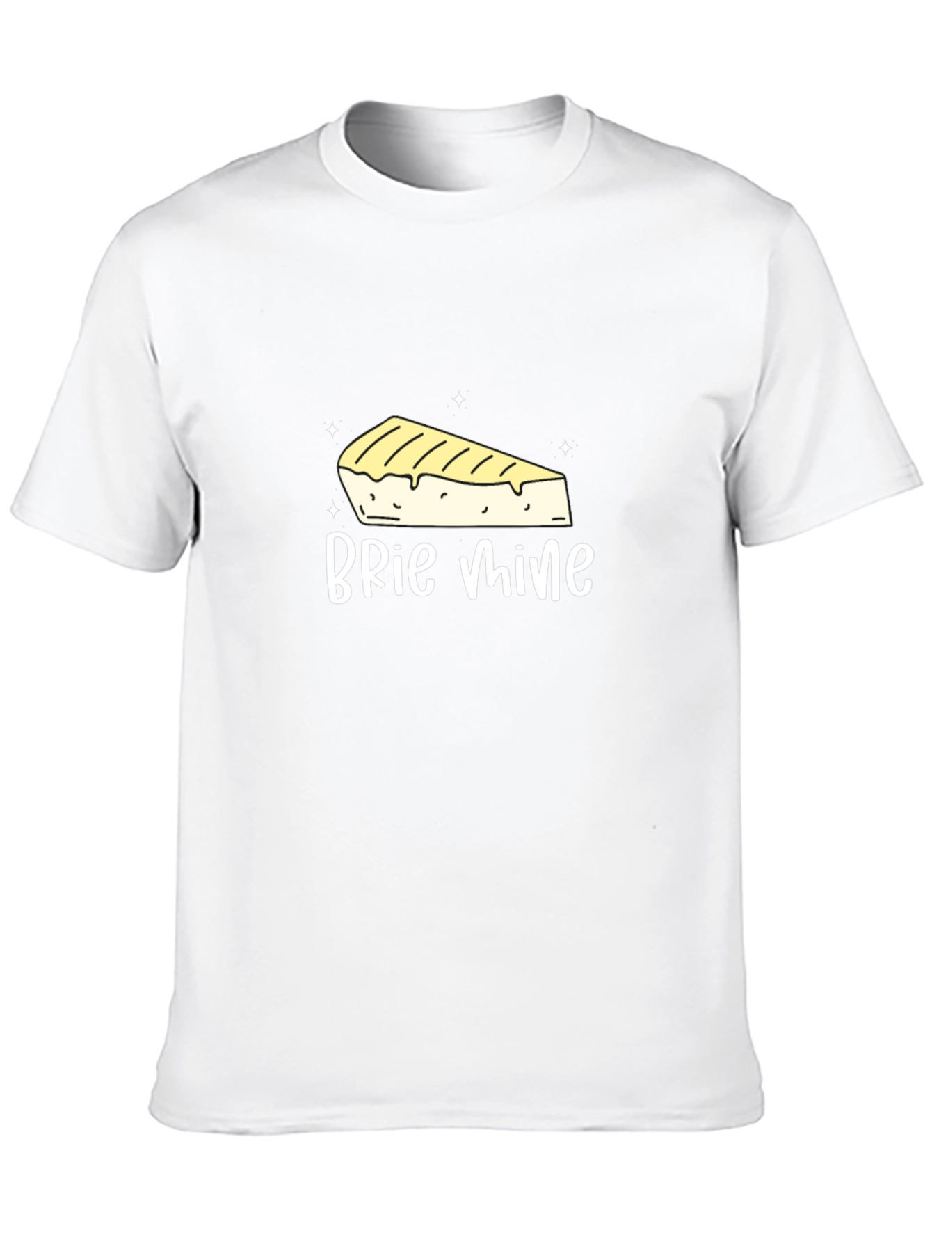 Brie Mine Graphic Tee - Funny Cheese Lover Shirt