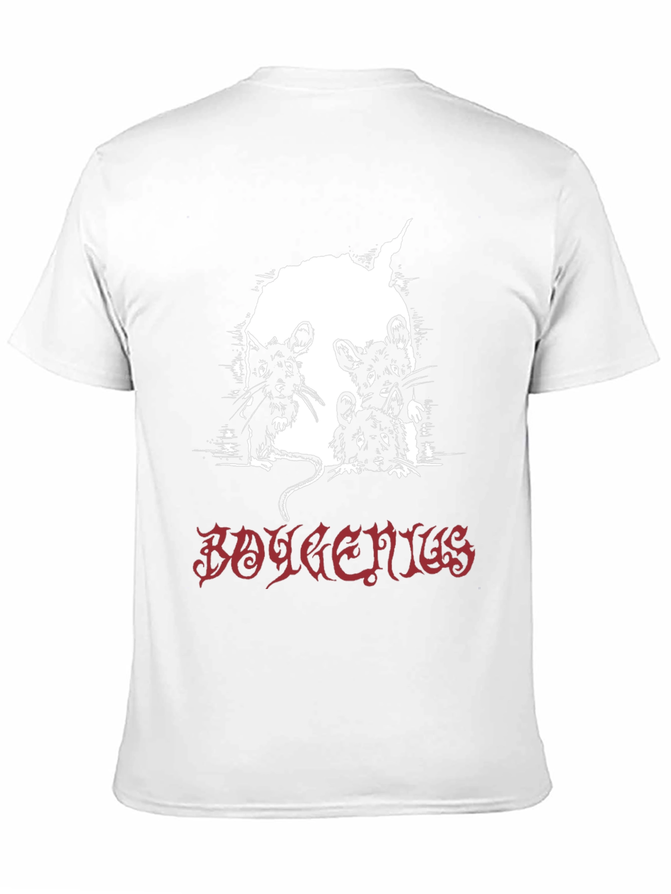 Boygenius Mice Band T-Shirt - Black Cotton Tee