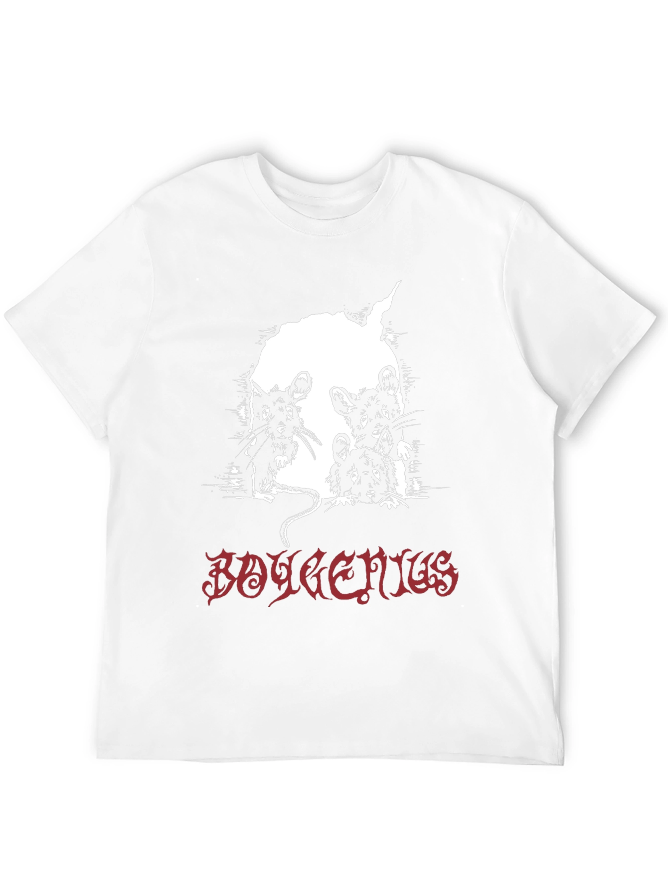 Boygenius Mice Band T-Shirt - Black Cotton Tee