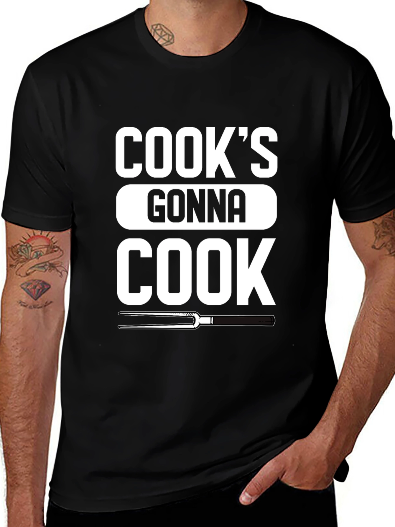 Cooks Gonna Cook Graphic T-Shirt