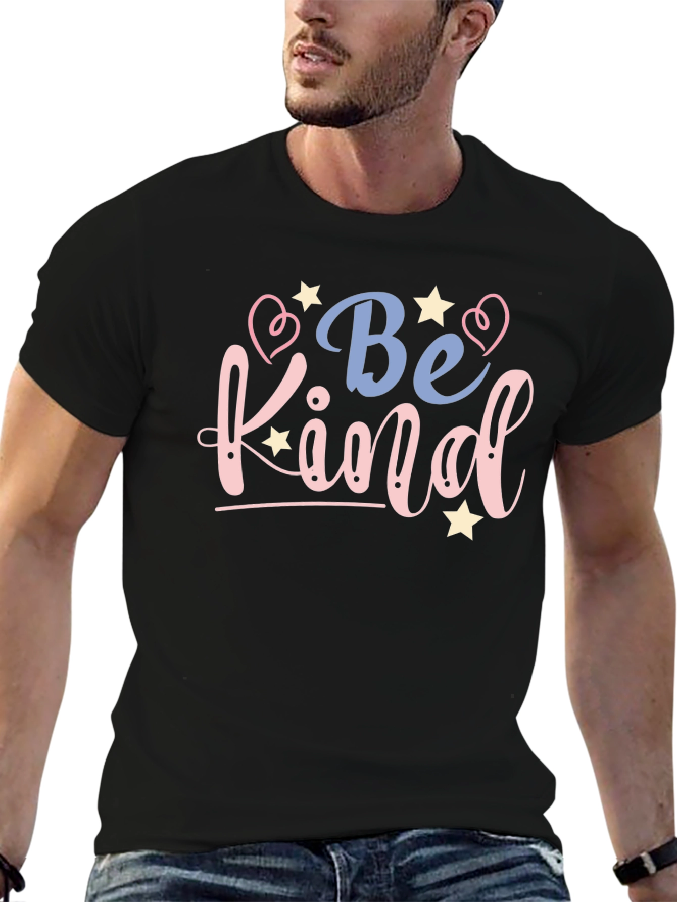 Be Kind Graphic Tee - Positive Message Shirt