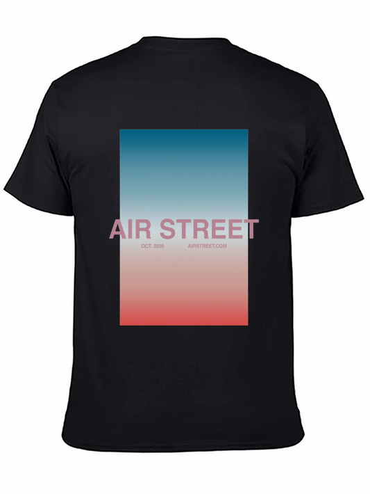 Air Street Graphic Tee - Black Cotton Blend