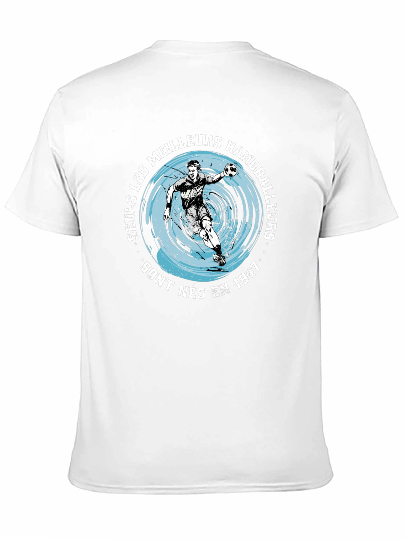 Handball Player Graphic Tee - Born in 1947