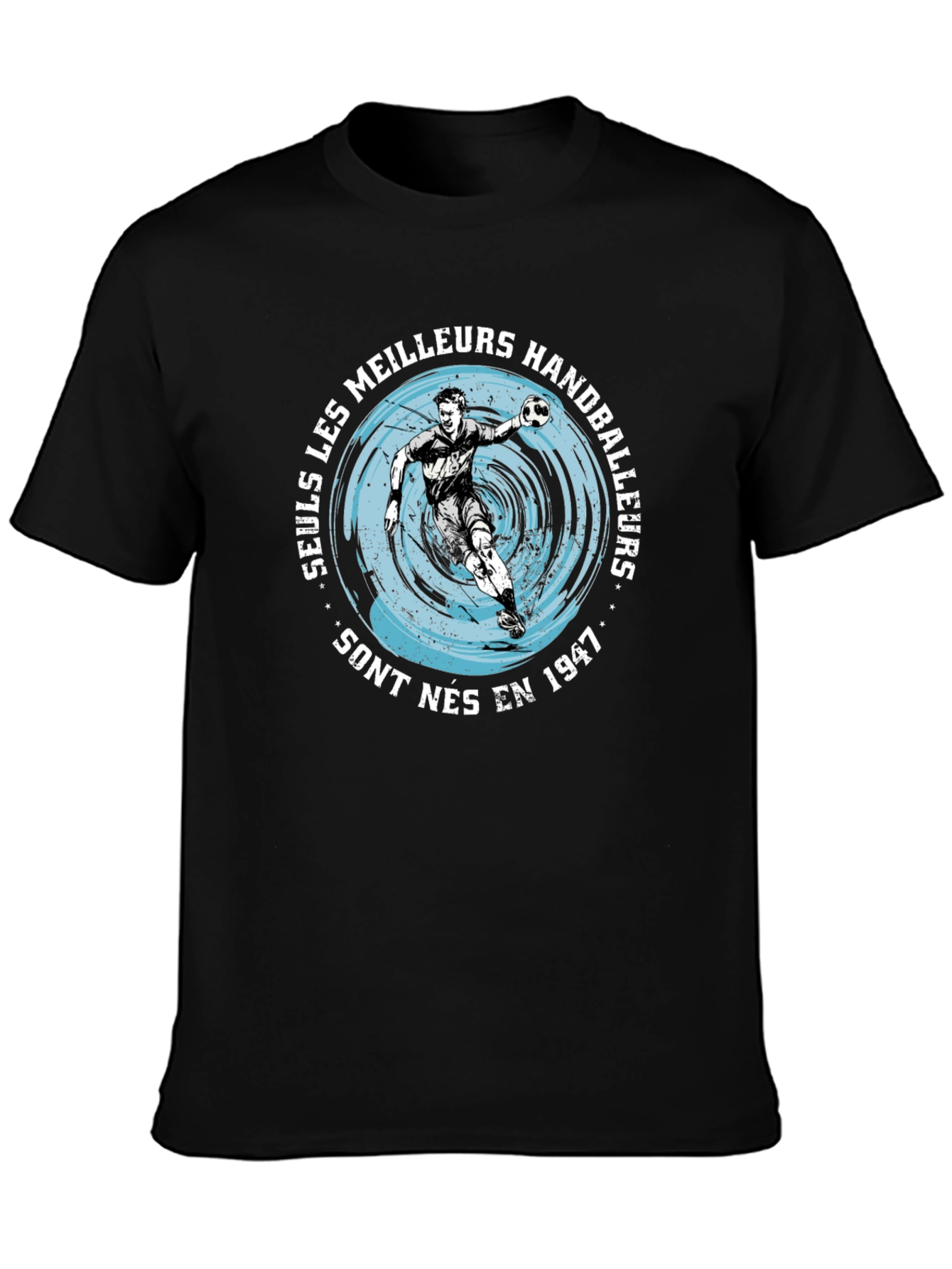Handball Player Graphic Tee - Born in 1947