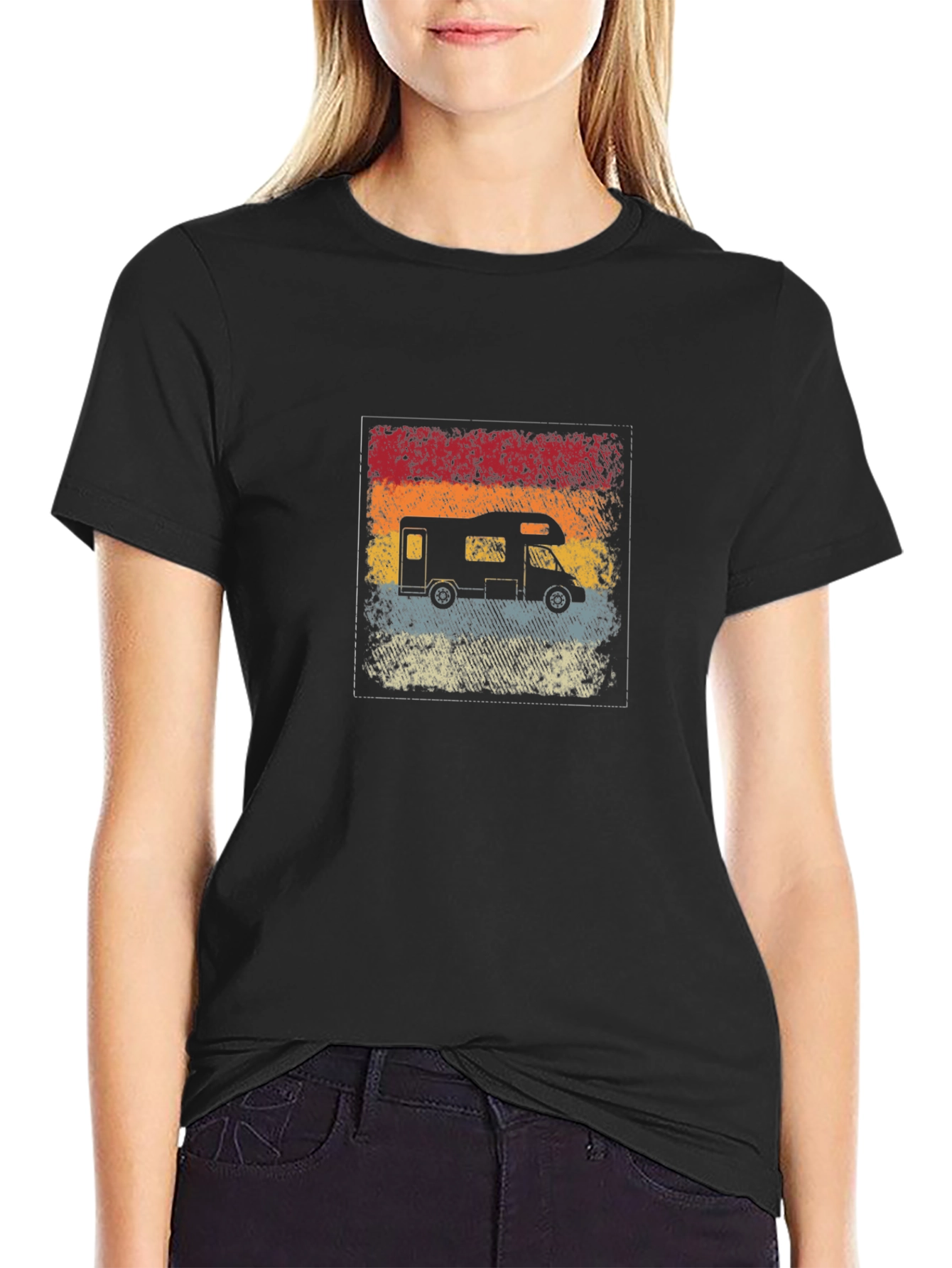 Retro Camper Graphic T-Shirt