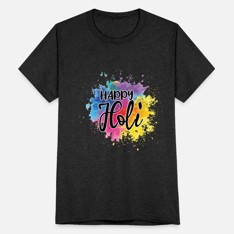 Happy Holi Hindu Spring Festival Of Colors Decor