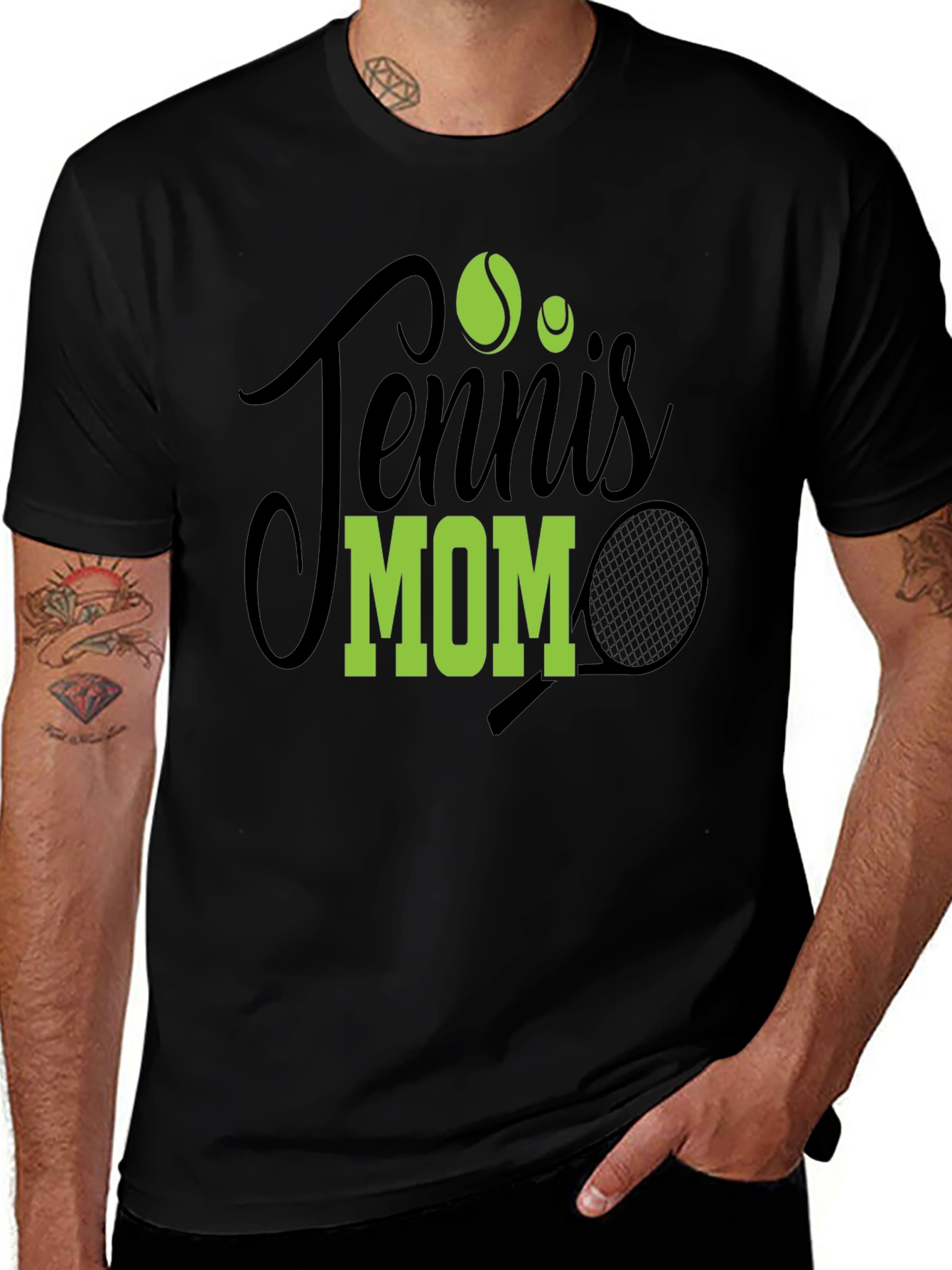Tennis Mom Graphic T-Shirt