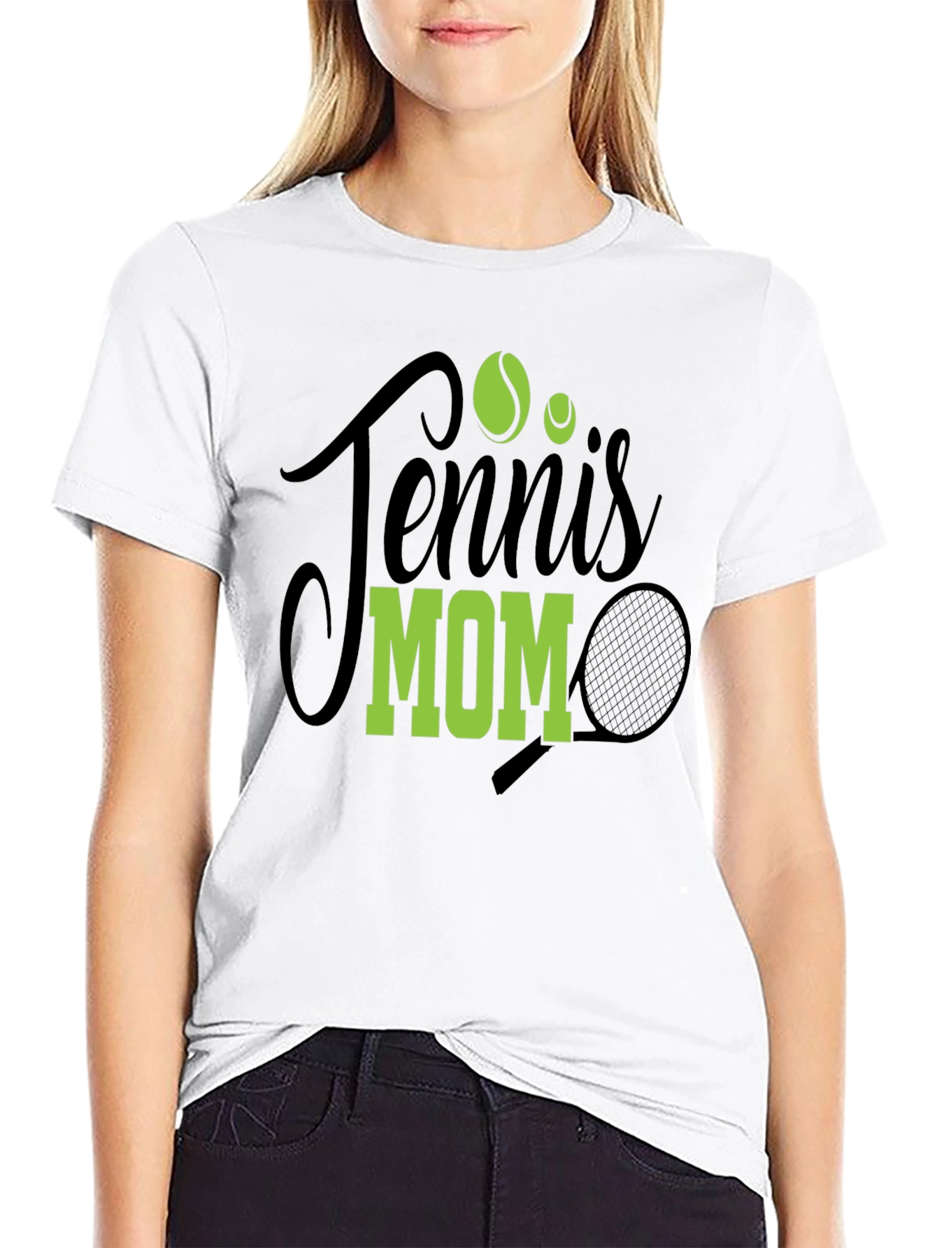 Tennis Mom Graphic T-Shirt