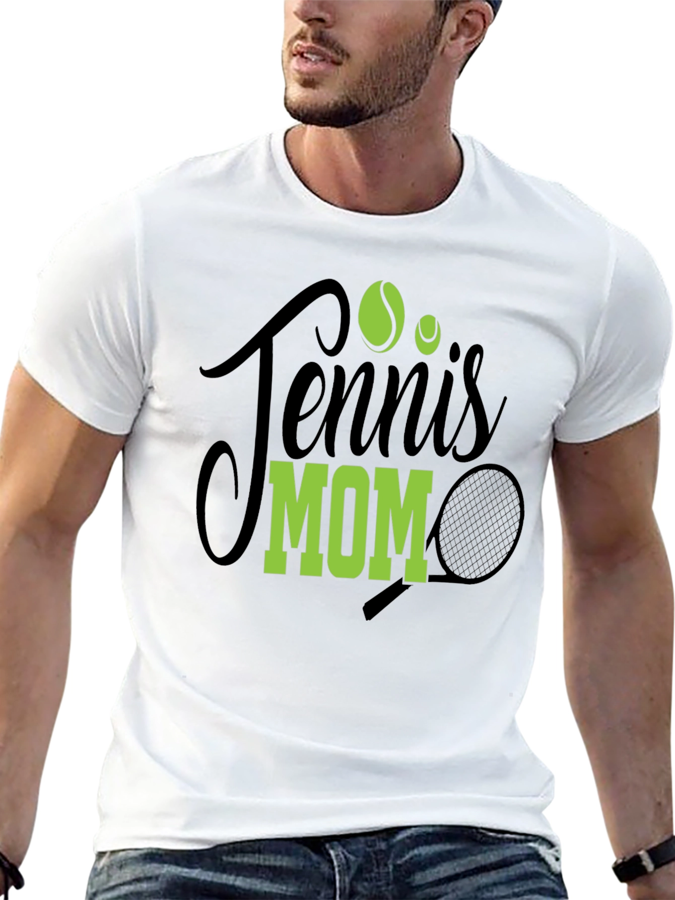 Tennis Mom Graphic T-Shirt