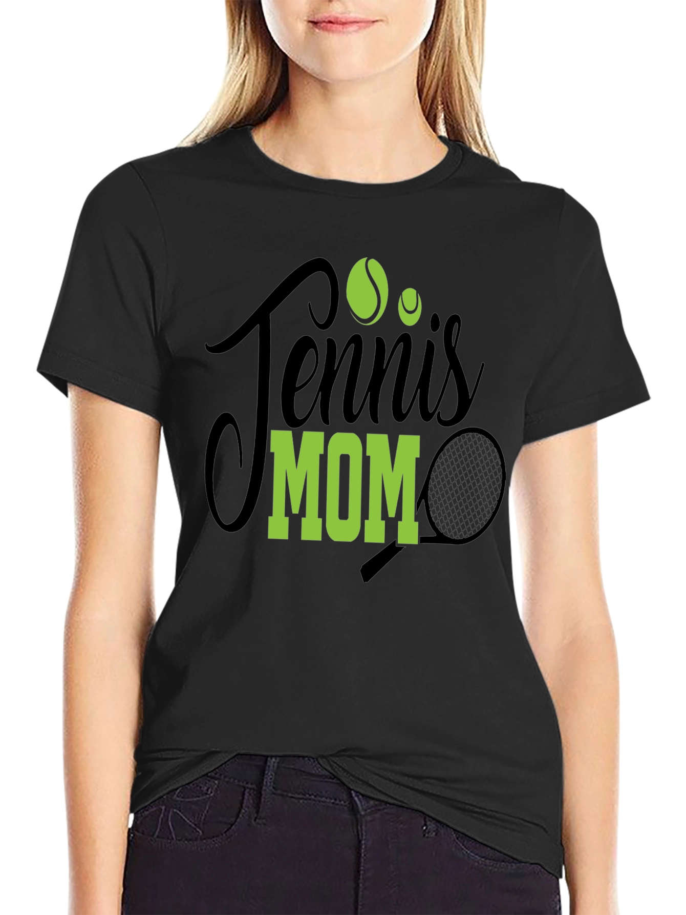 Tennis Mom Graphic T-Shirt