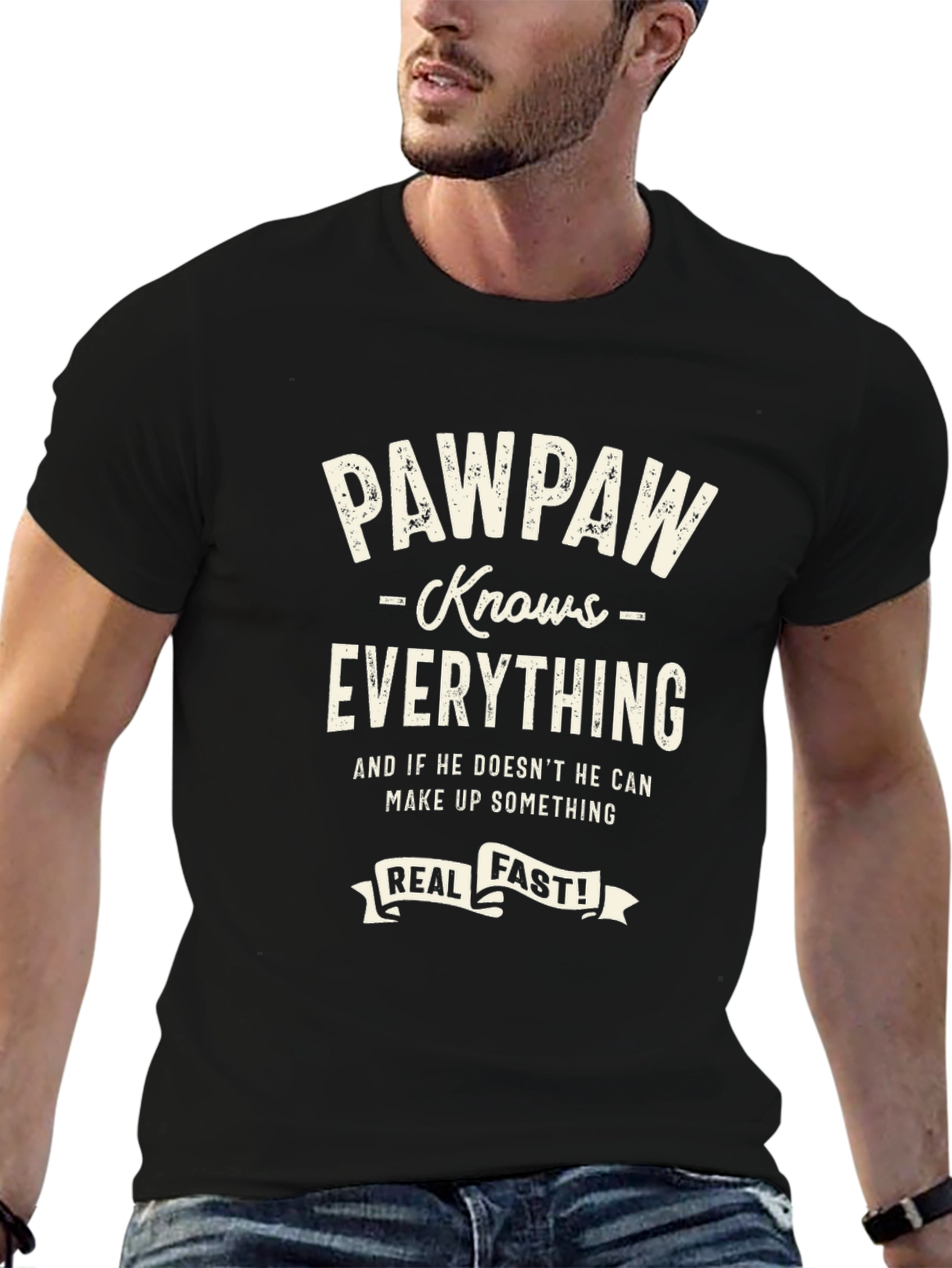 Pawpaw Knows Everything T-Shirt - Gift for Grandpa