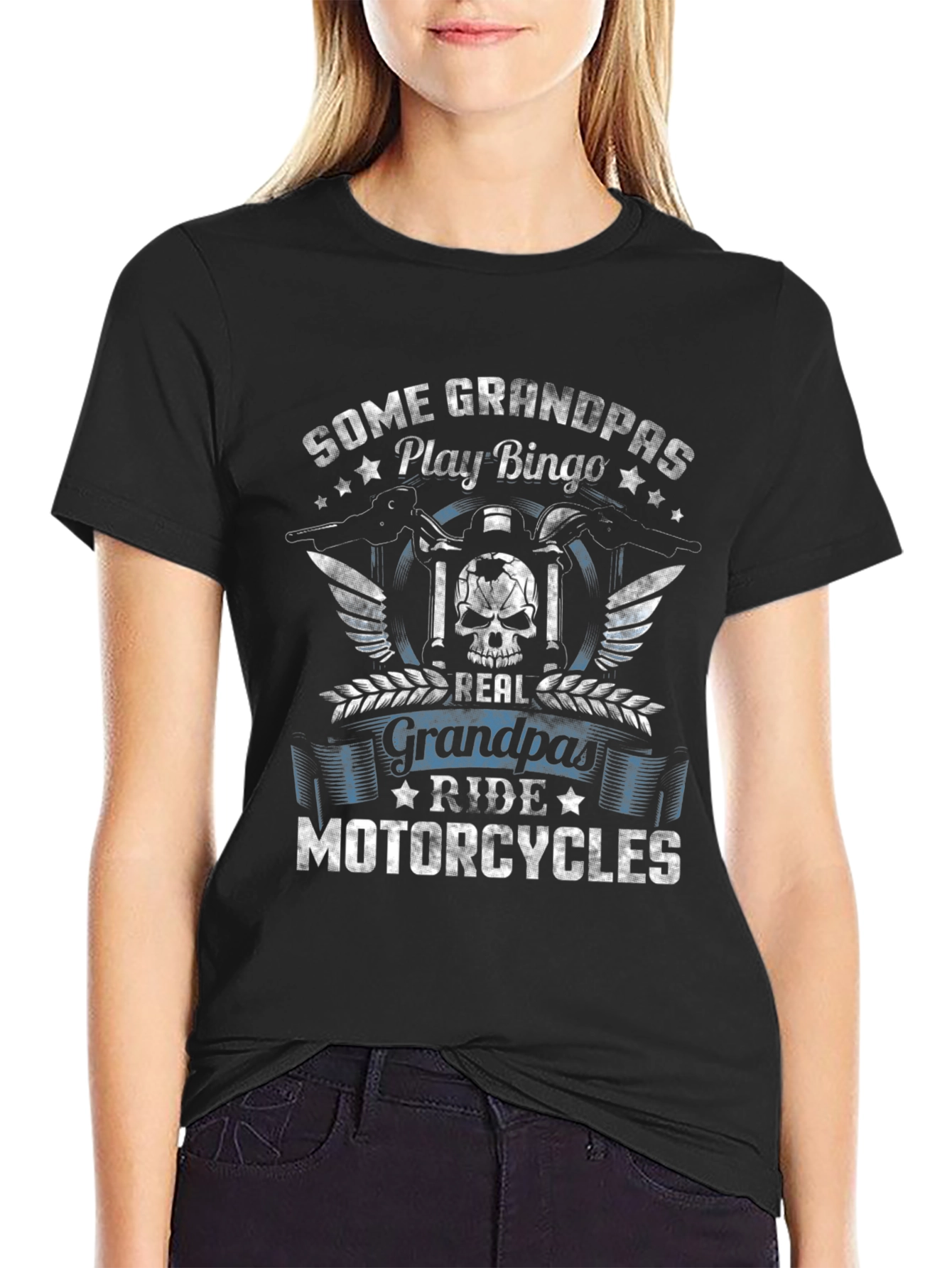Grandpa Motorcycle T-Shirt - Ride in Style!