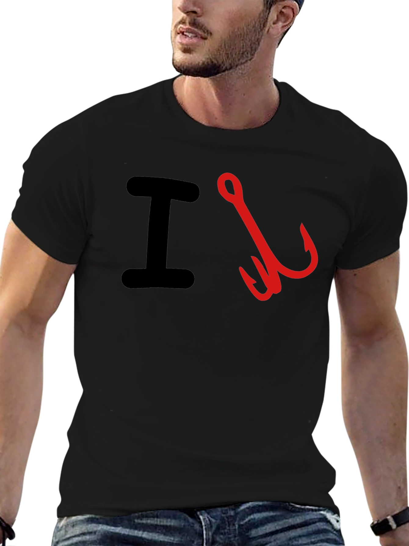 I Hook Fishing T-Shirt - Anglers Favorite Tee