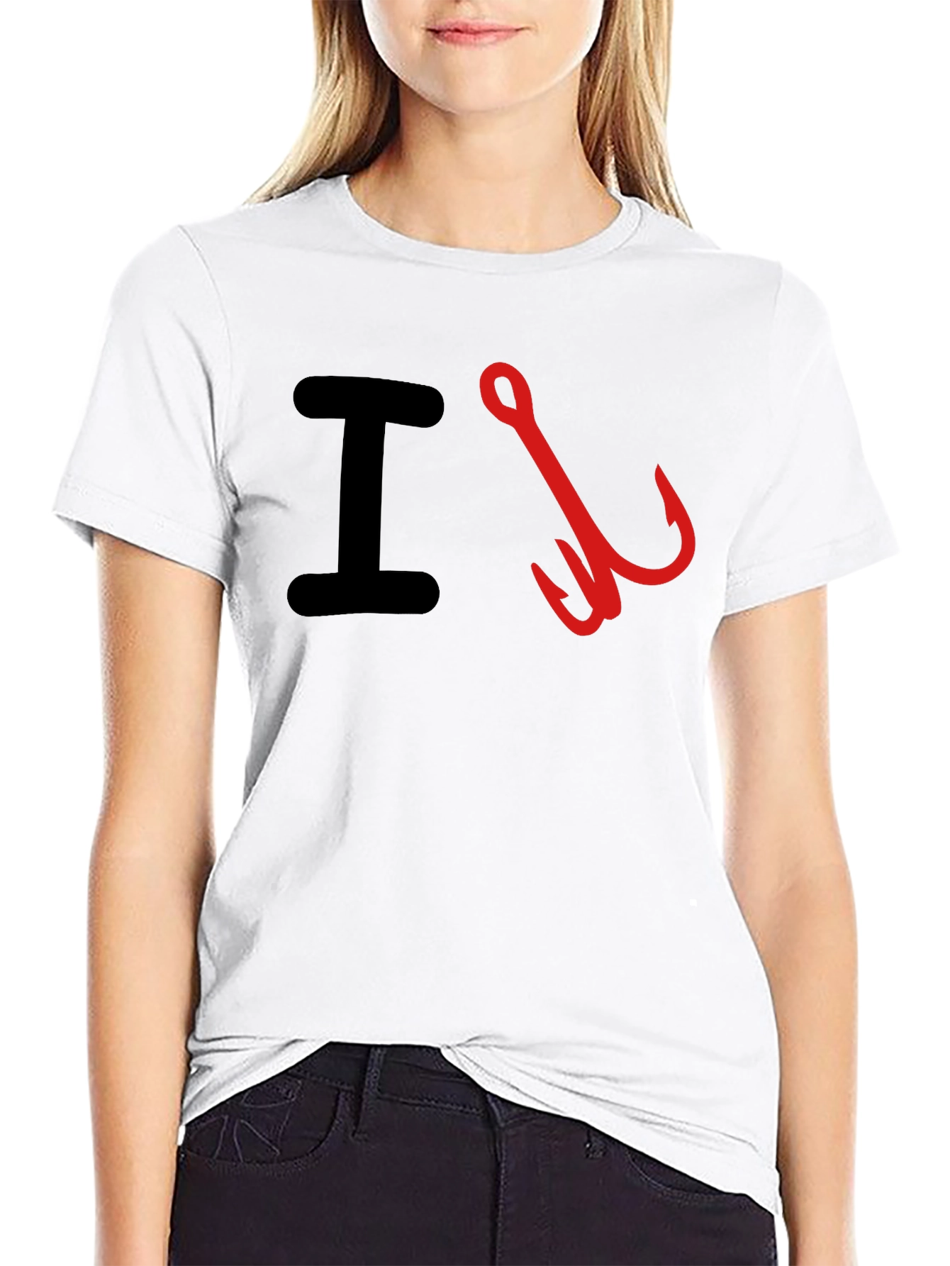 I Hook Fishing T-Shirt - Anglers Favorite Tee