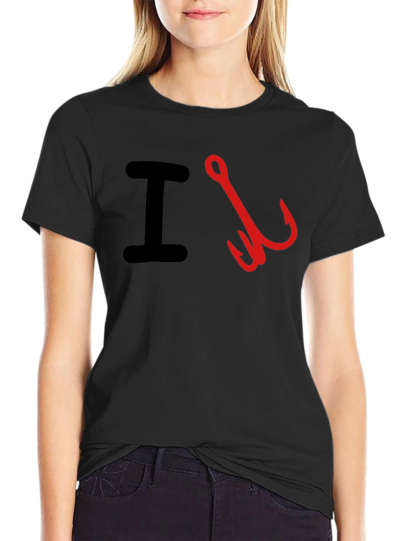 I Hook Fishing T-Shirt - Anglers Favorite Tee