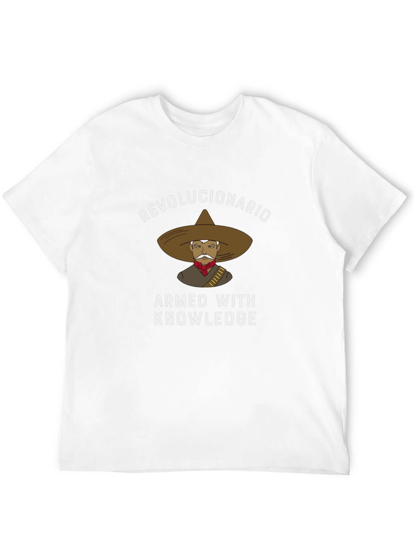 Revolucionario Armed with Knowledge T-Shirt