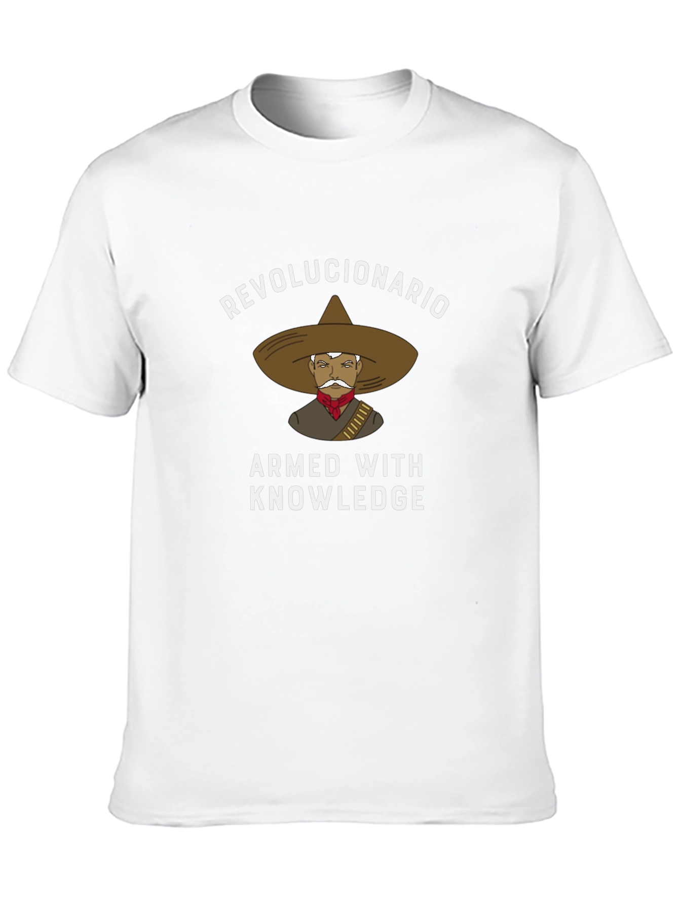 Revolucionario Armed with Knowledge T-Shirt
