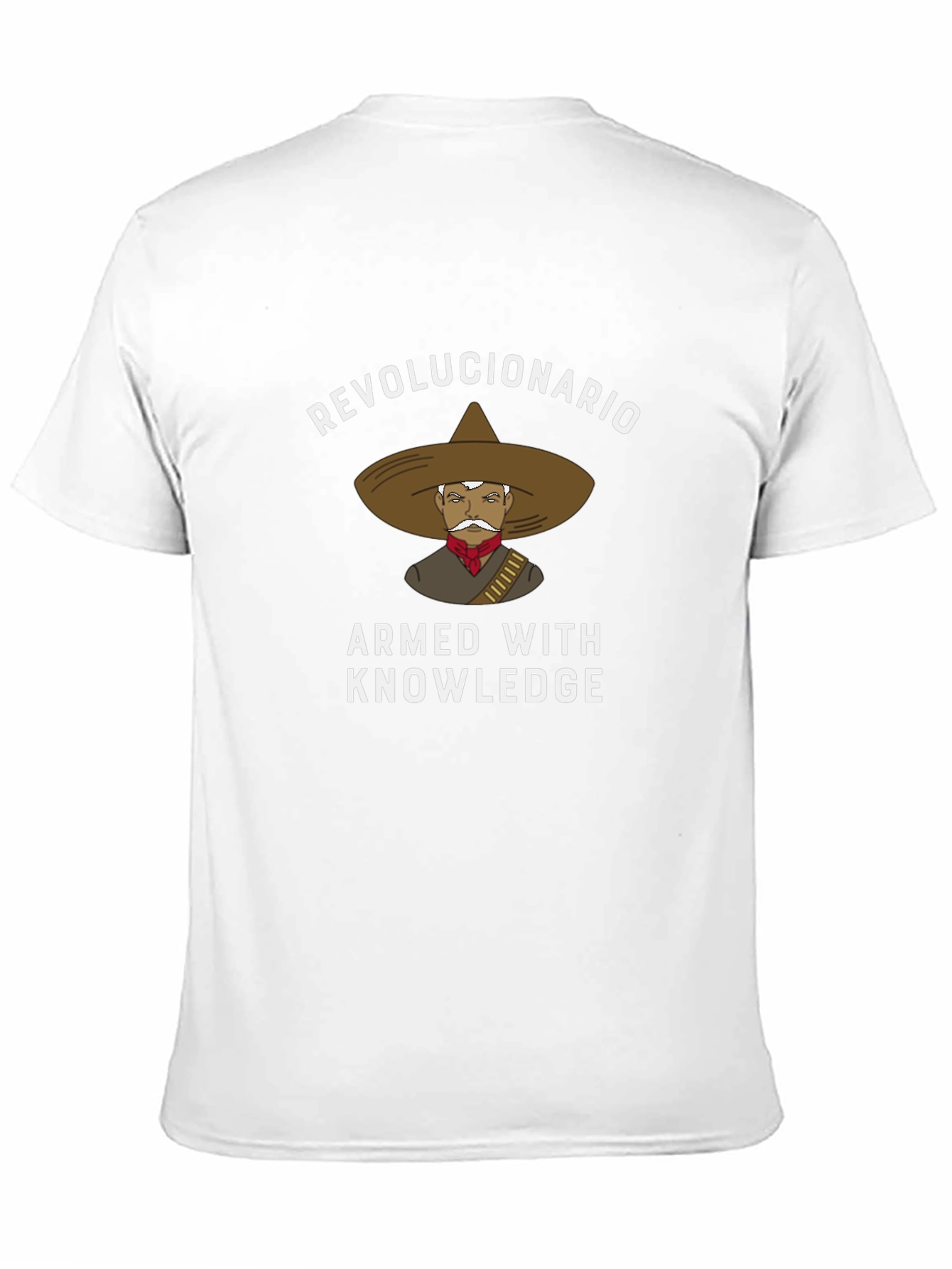 Revolucionario Armed with Knowledge T-Shirt
