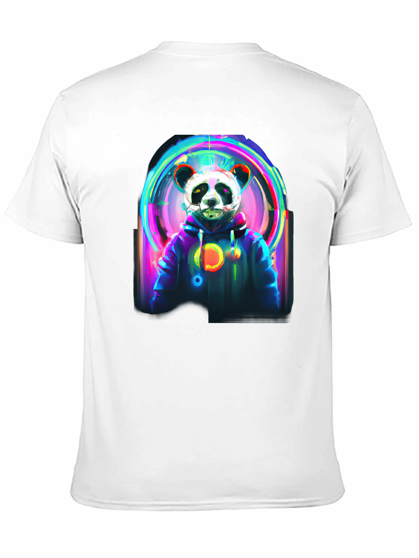 Cyberpunk Panda Graphic Tee