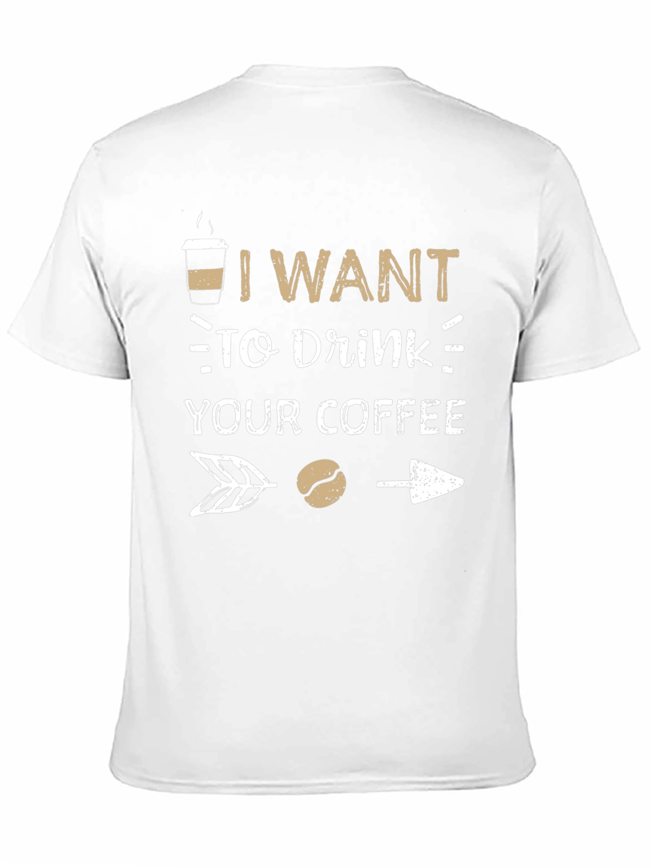 I Want To Drink Your Coffee Graphic Tee