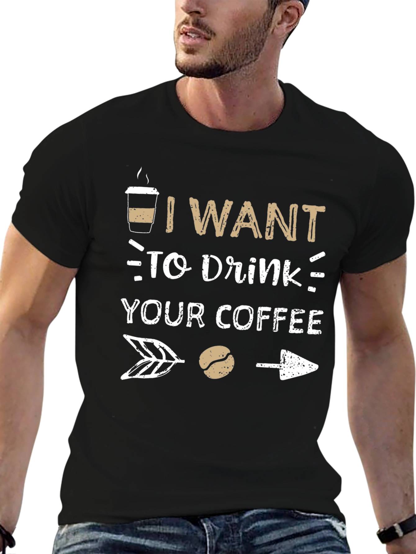 I Want To Drink Your Coffee Graphic Tee
