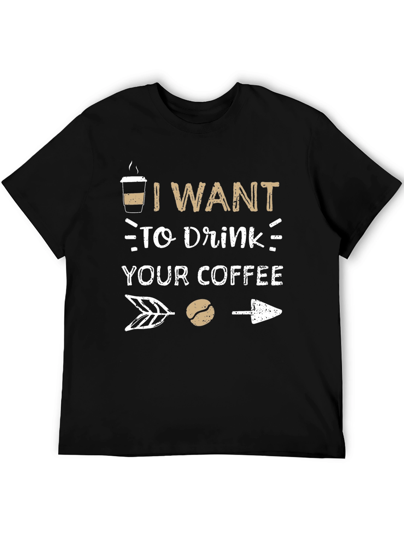 I Want To Drink Your Coffee Graphic Tee
