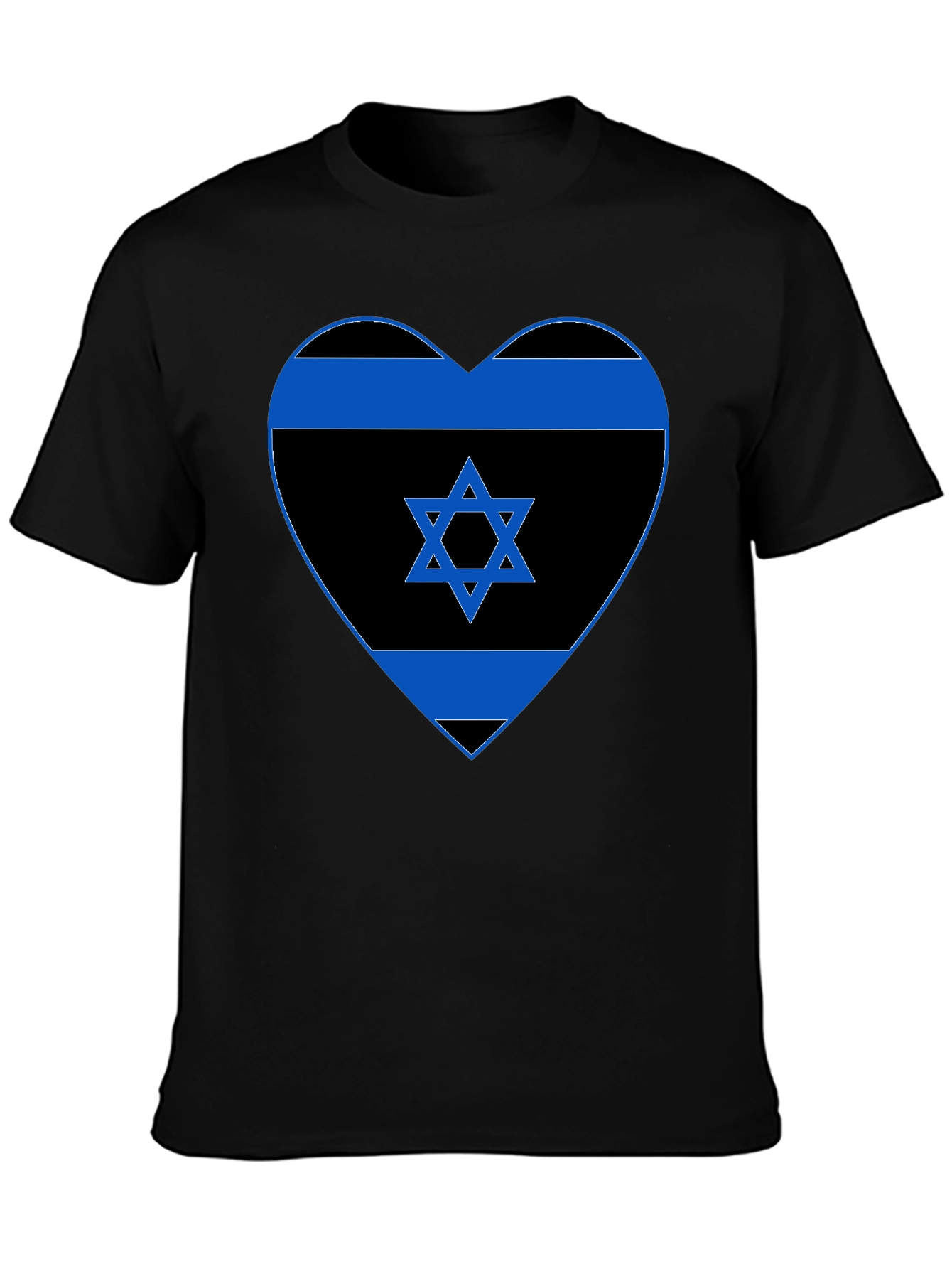 Heart Israel Flag T-Shirt