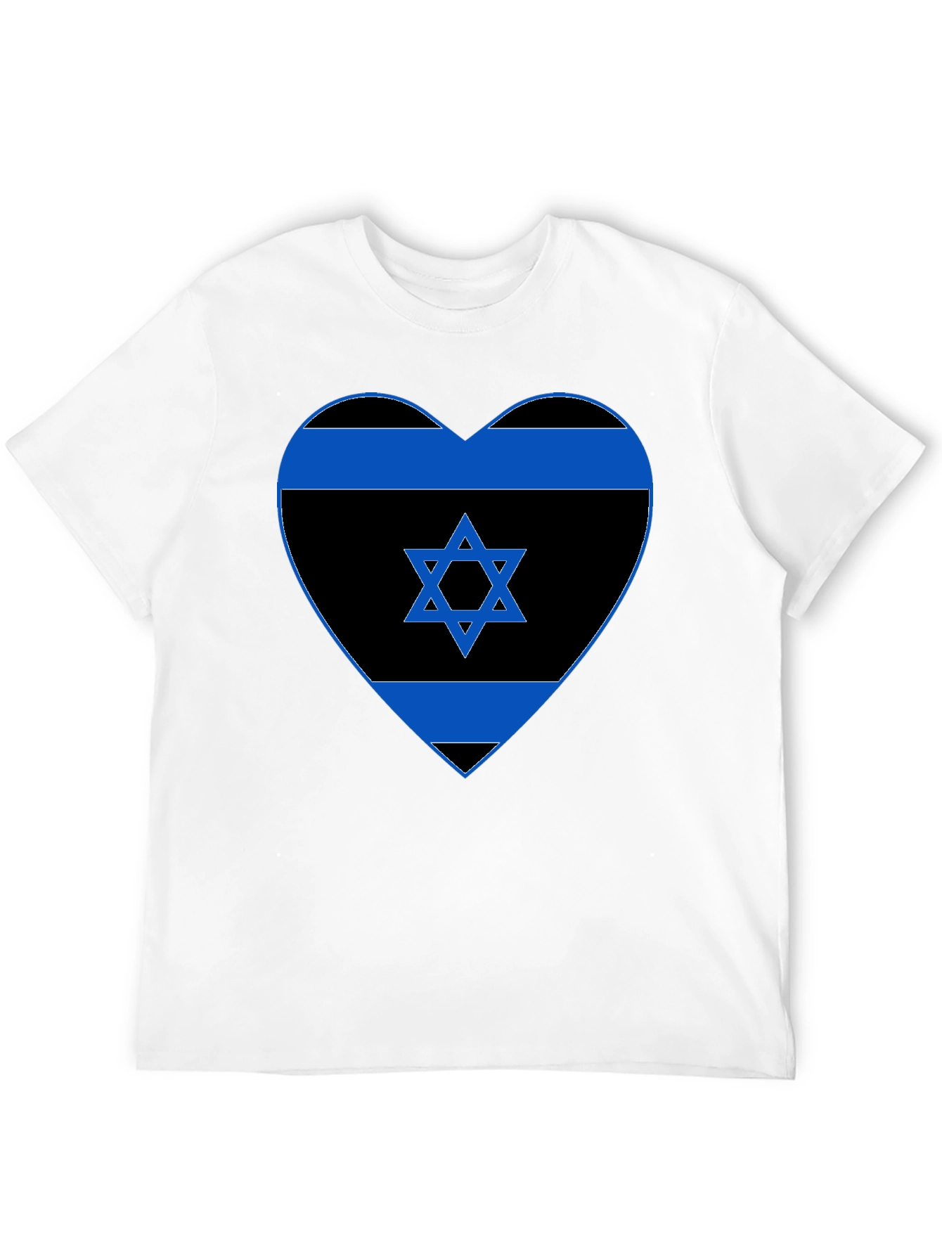 Heart Israel Flag T-Shirt