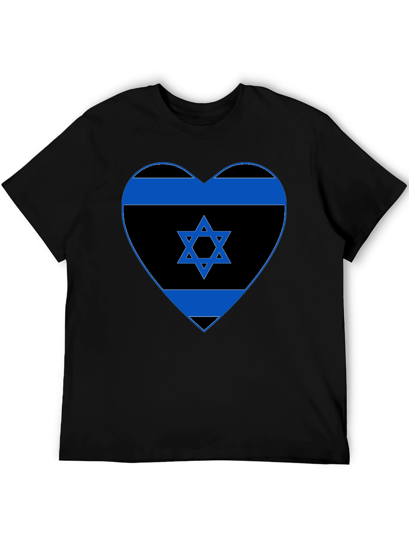 Heart Israel Flag T-Shirt